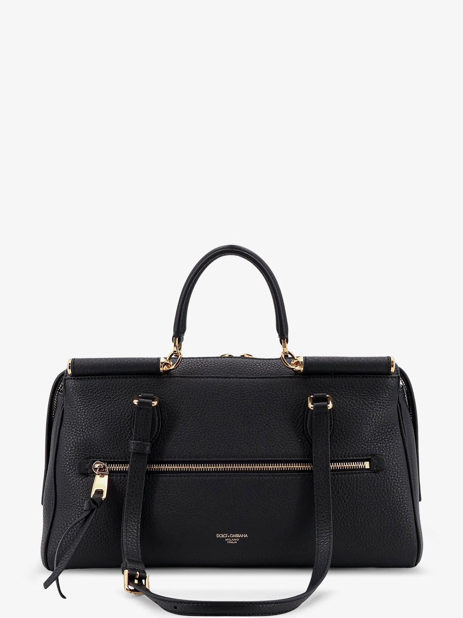 Dolce & Gabbana Vittoria Leather Handbag