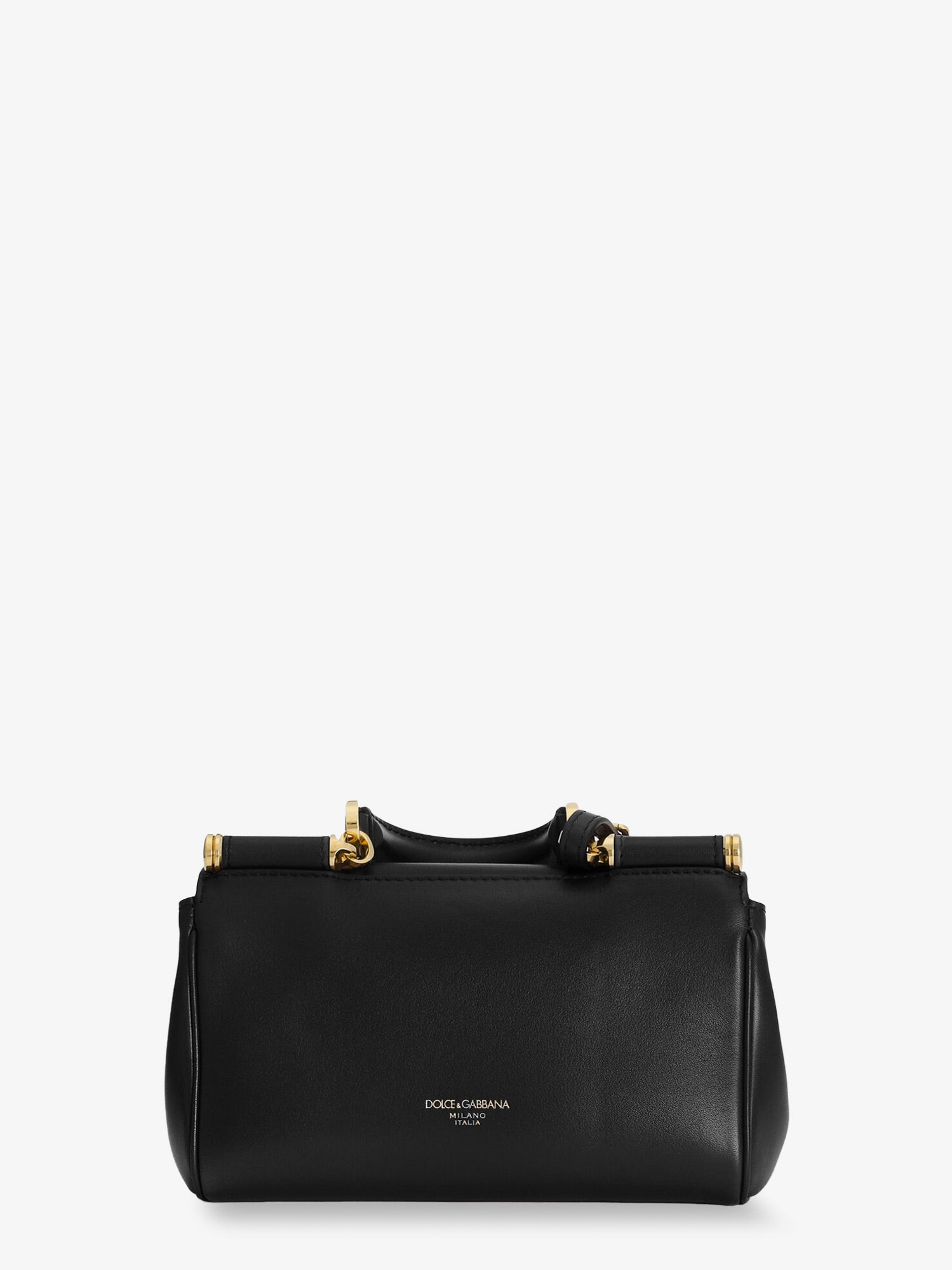Dolce & Gabbana My Sicily Mini Leather Handbag