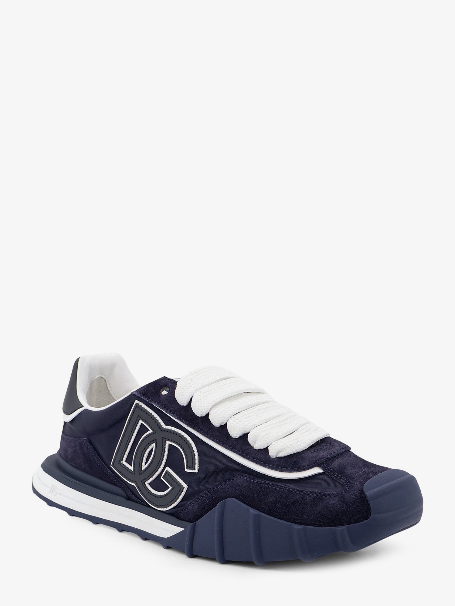 Dolce & Gabbana Ny Nylon And Suede Sneakers