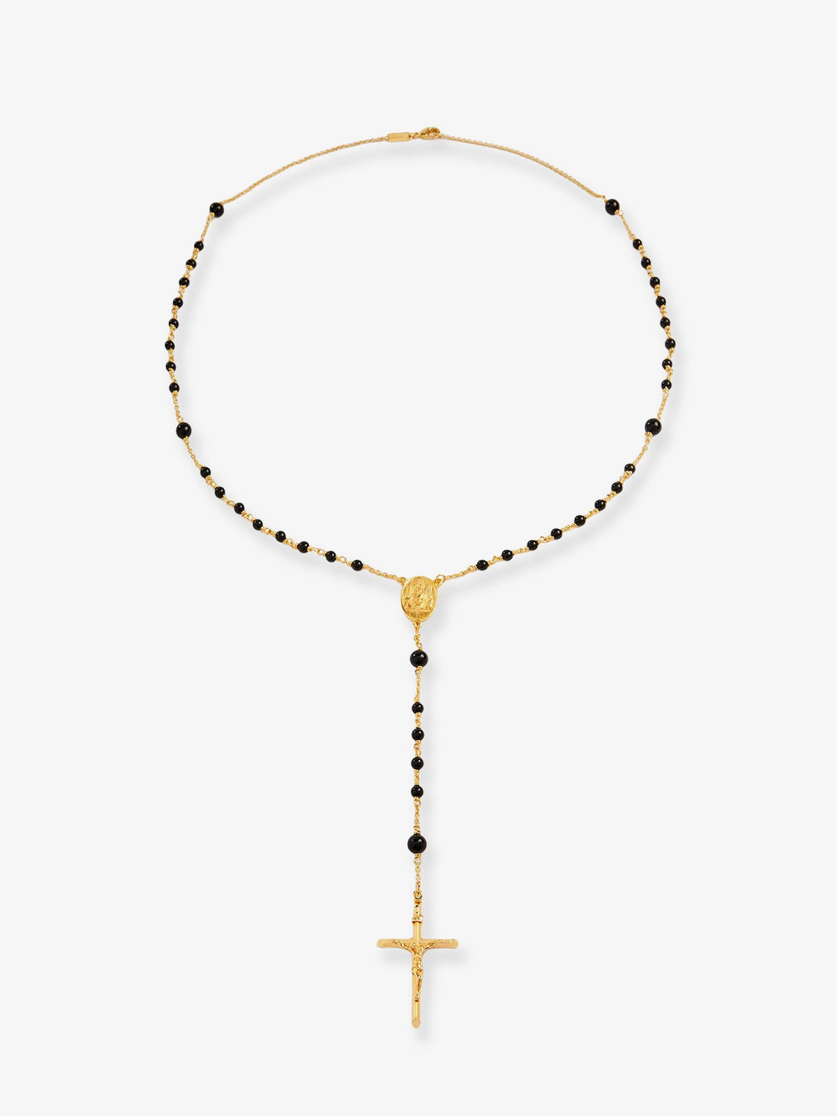 Dolce & Gabbana Brass Necklace With Cross
