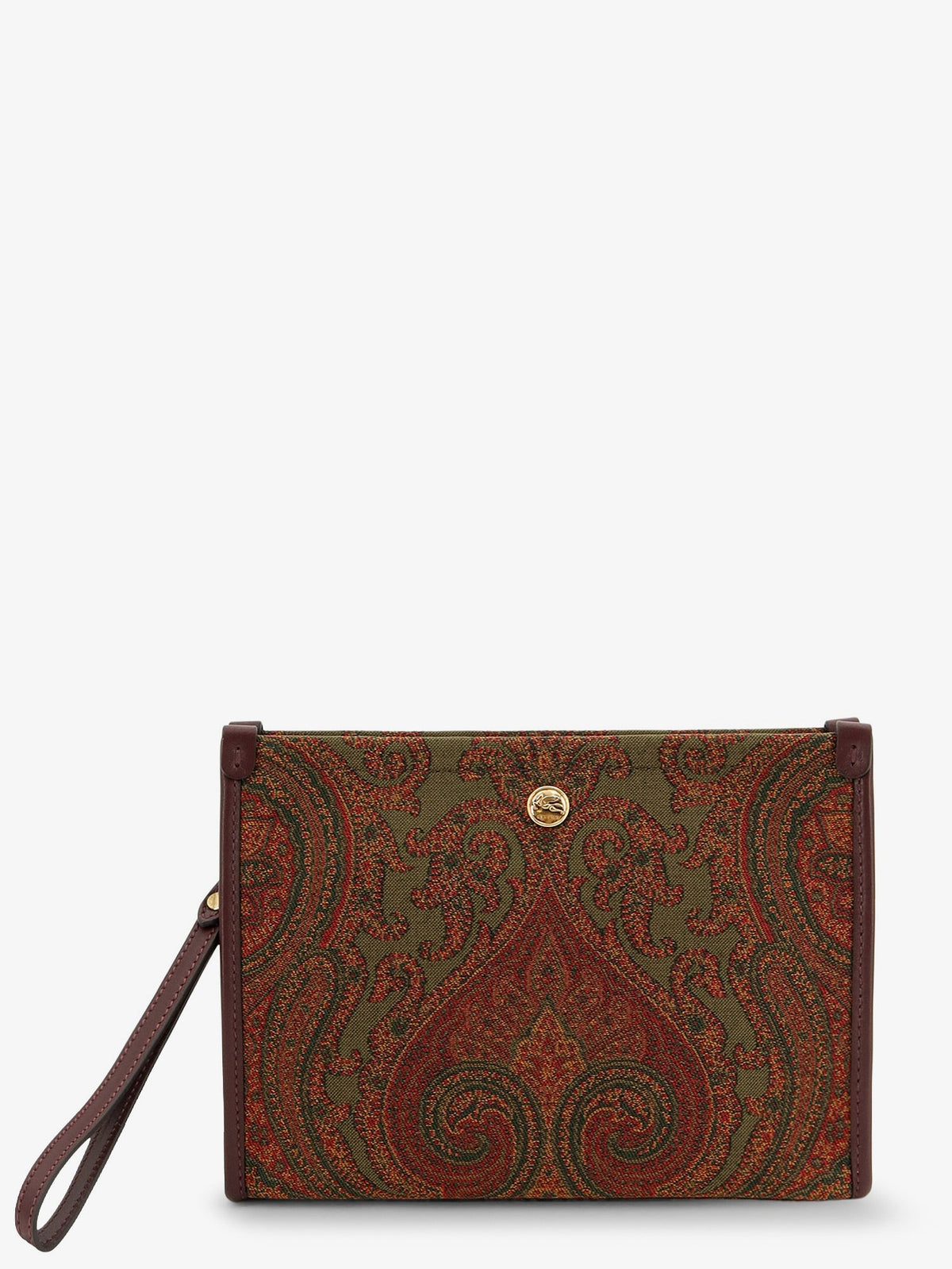 Etro Paisley Pattern Clutch Bag