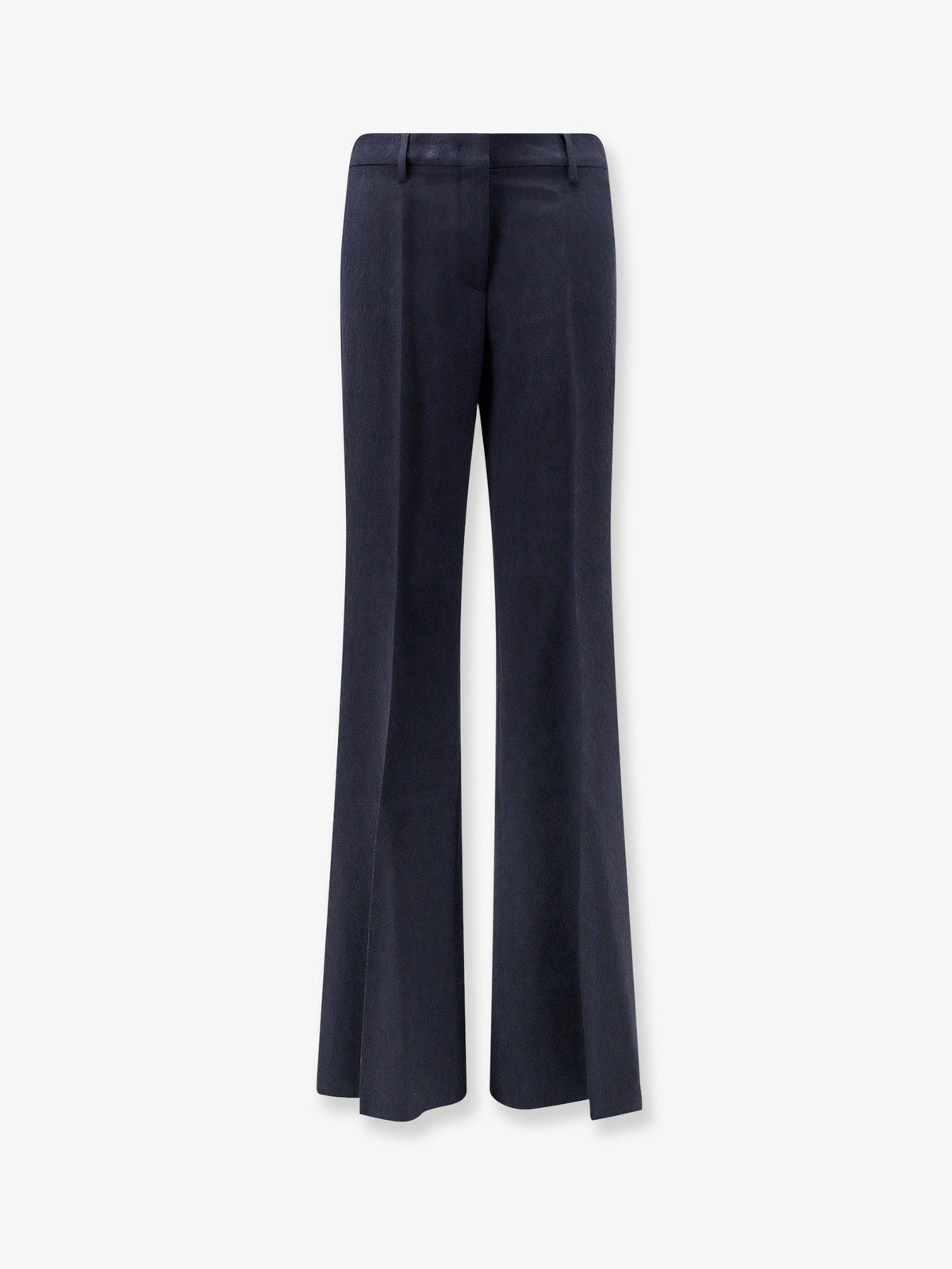 Etro Wool Blend Trousers With Paisley Pattern