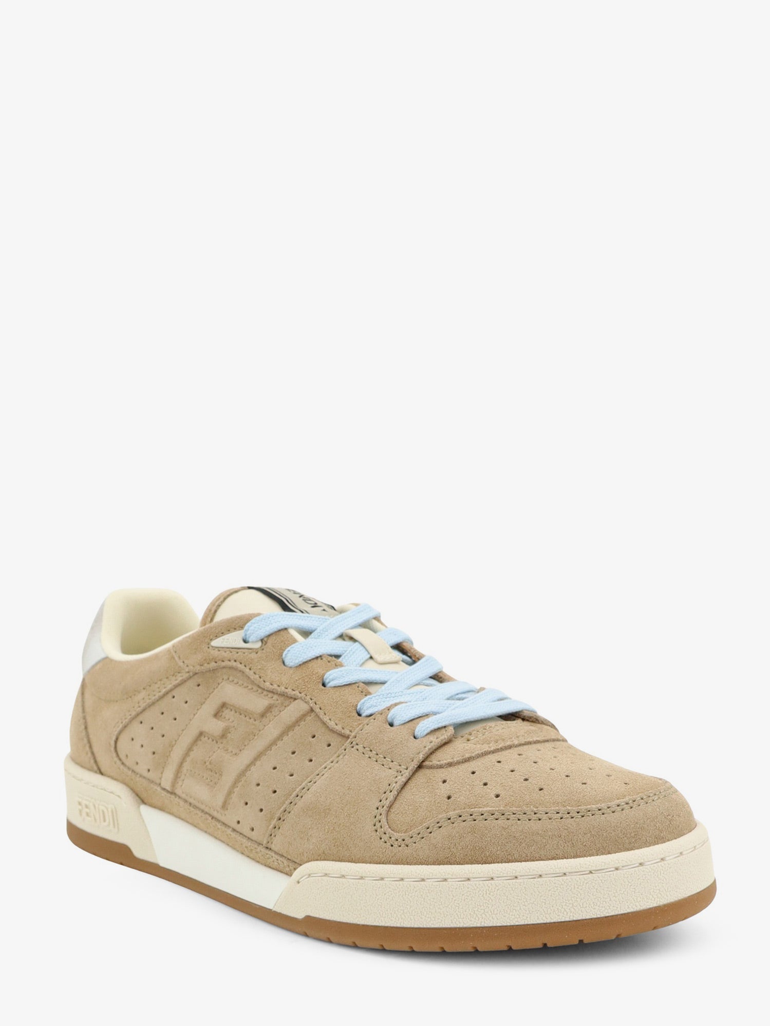 Fendi Fendi Match Suede Sneakers