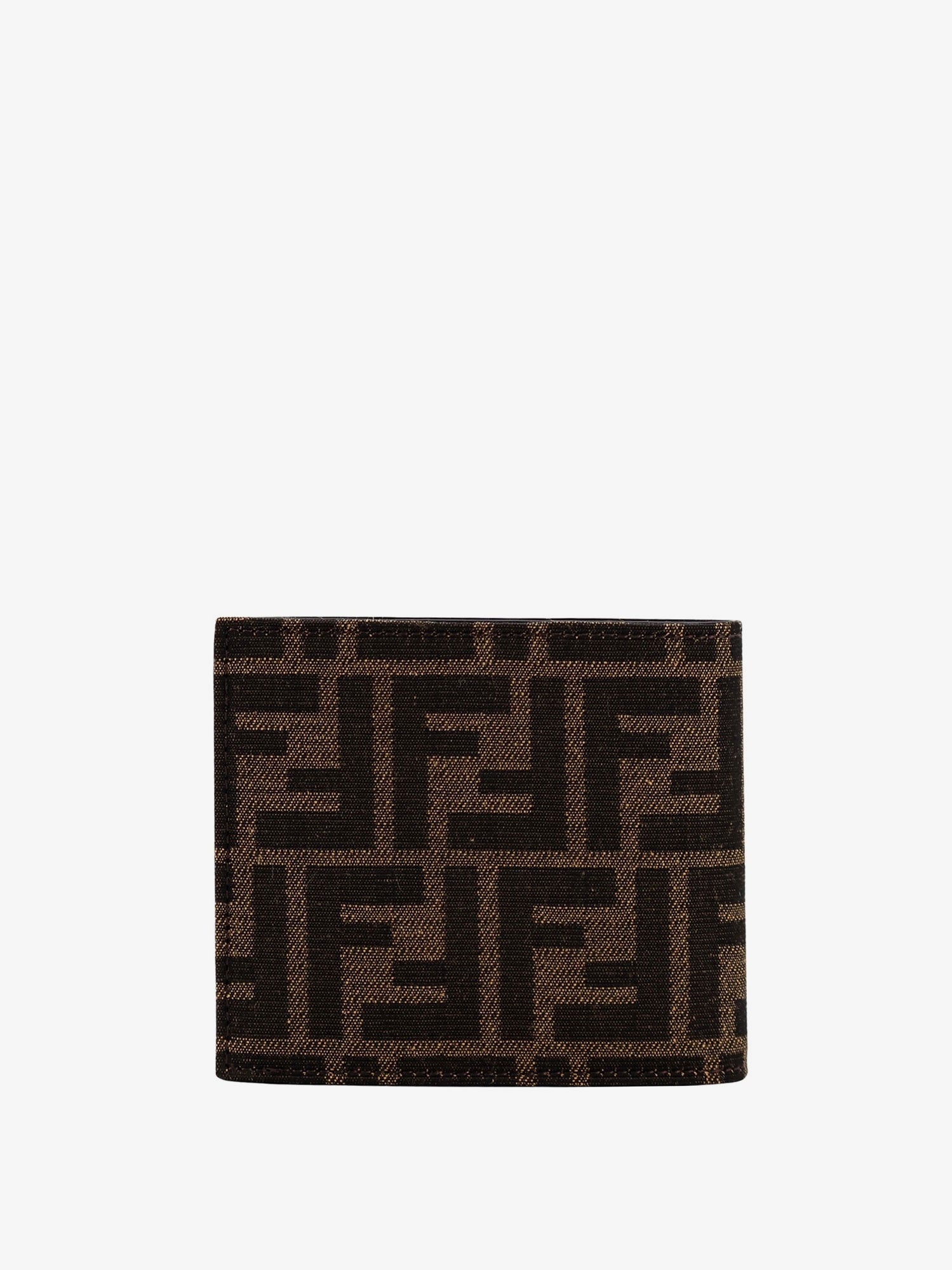 Fendi Bifold Wallet In Ff Jacquard Fabric