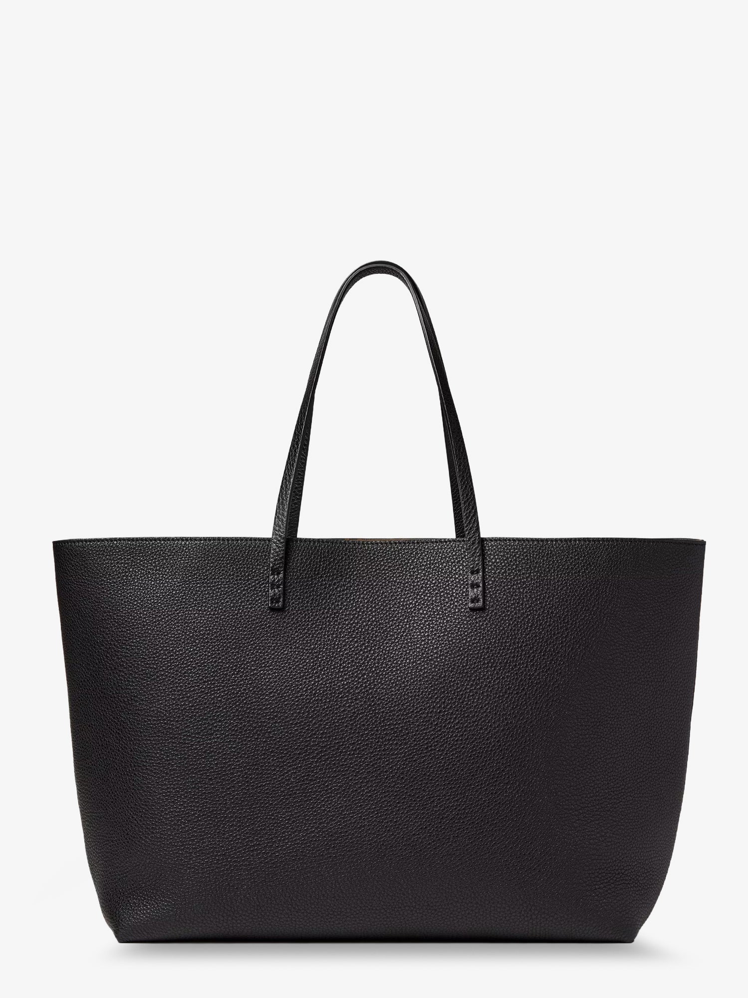 Fendi Medium Leather Roll Shopping Bag
