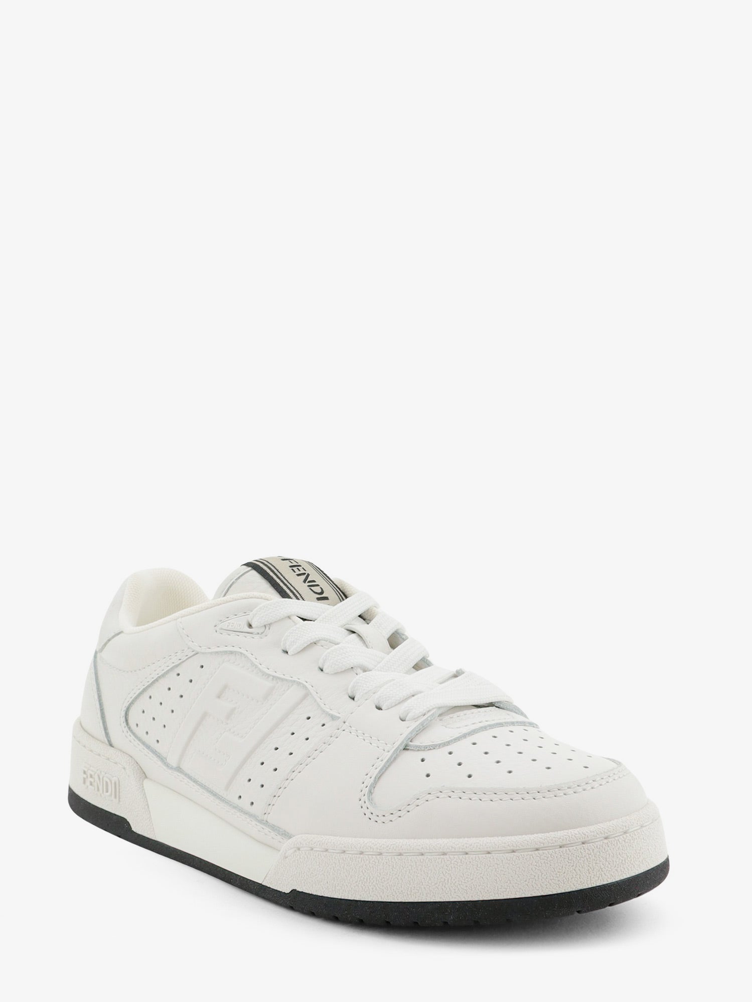 Fendi Fendi Match Leather Sneakers