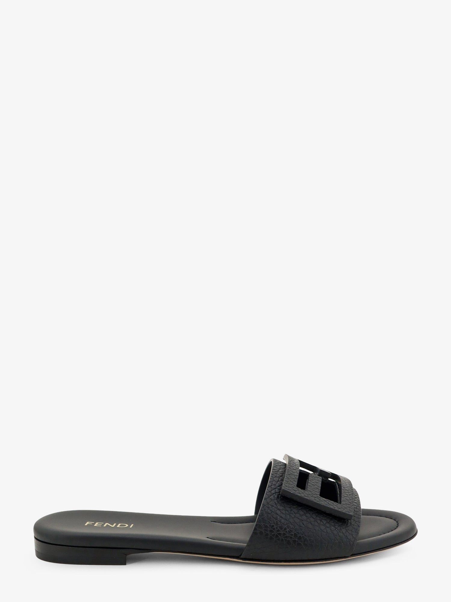 Fendi Leather Tube Sandals