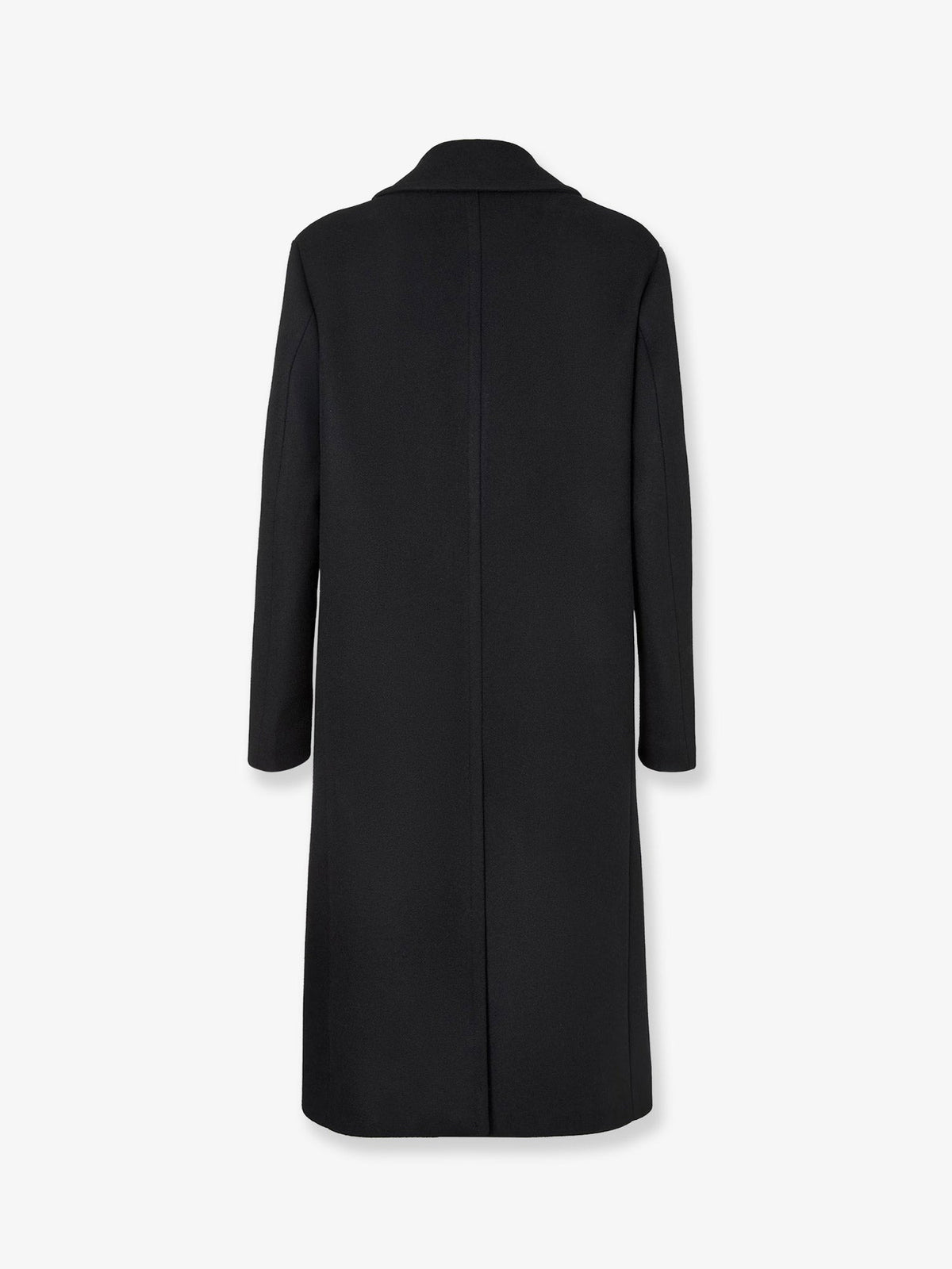 Fendi Double-breasted Wool And Angora Blend Coat