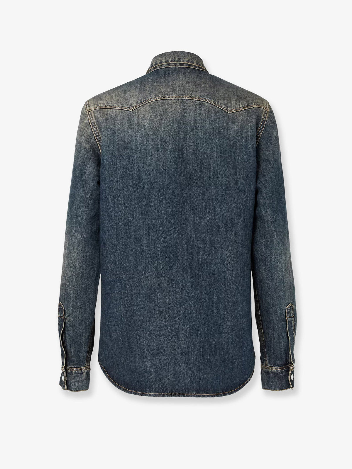 Fendi Washed-out Denim Shirt