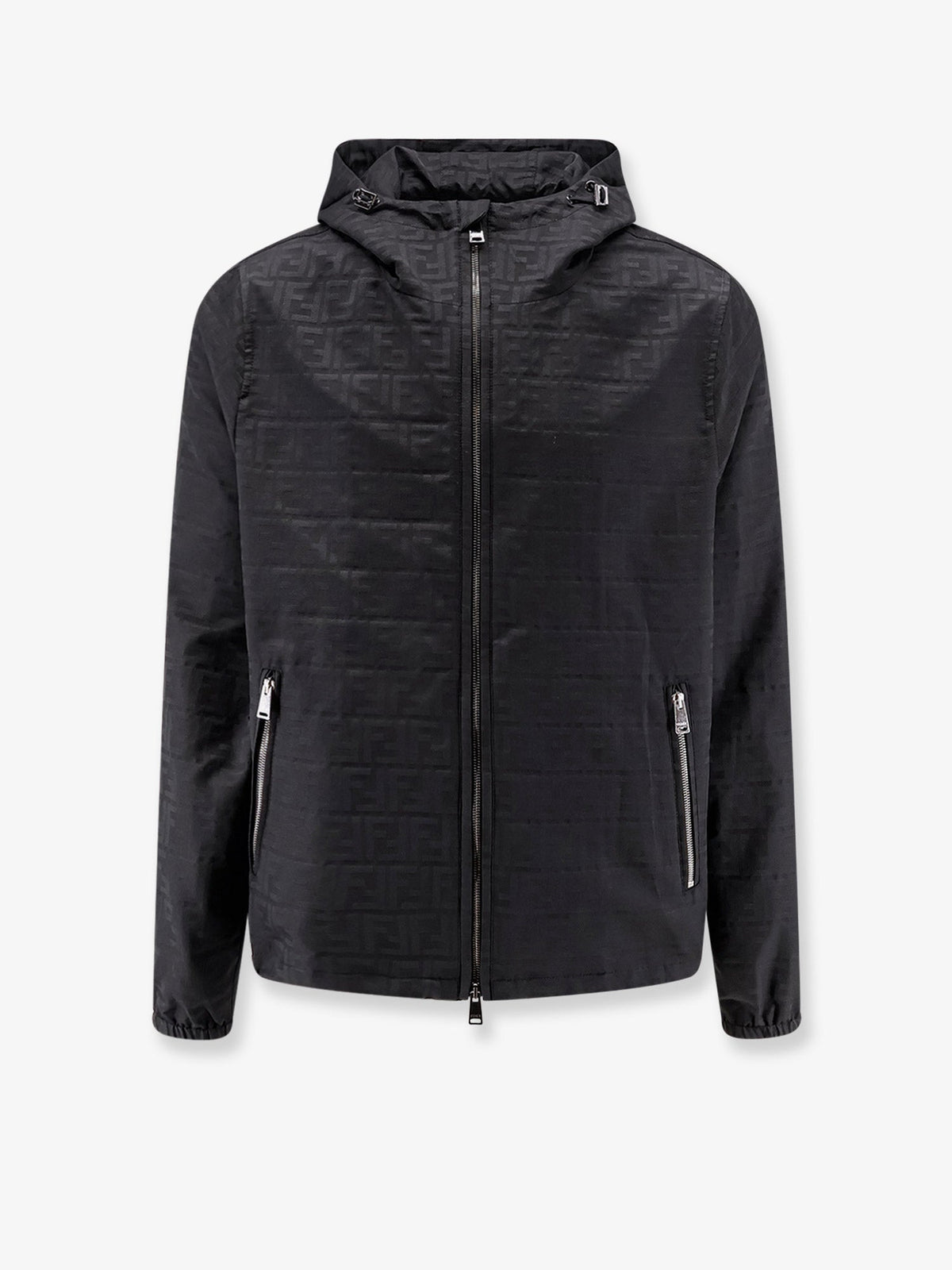 Fendi Ff Zucca Jacquard Nylon Jacket