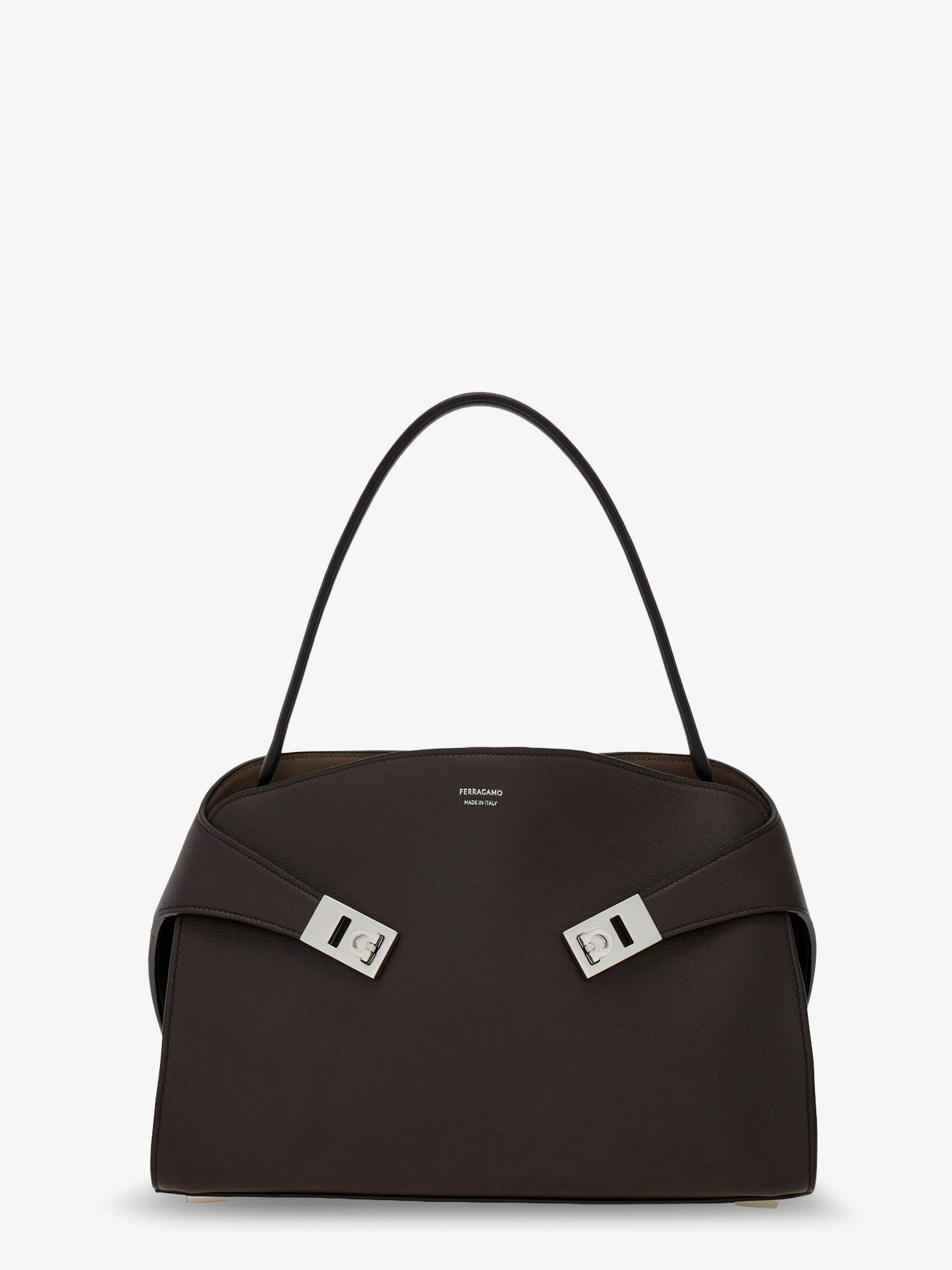 Ferragamo Hug Soft Two-tone Shoulder Bag