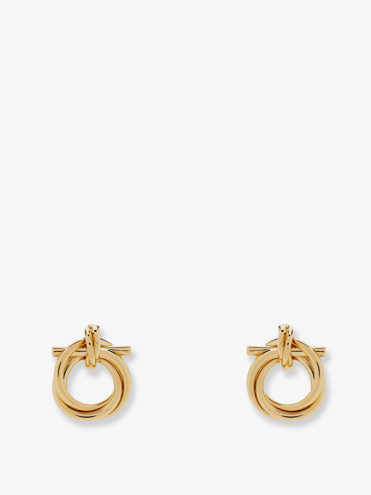 Ferragamo Brass Earrings