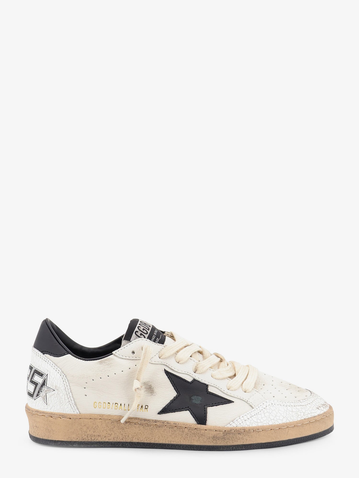 Golden Goose Ball Star Leather Sneakers