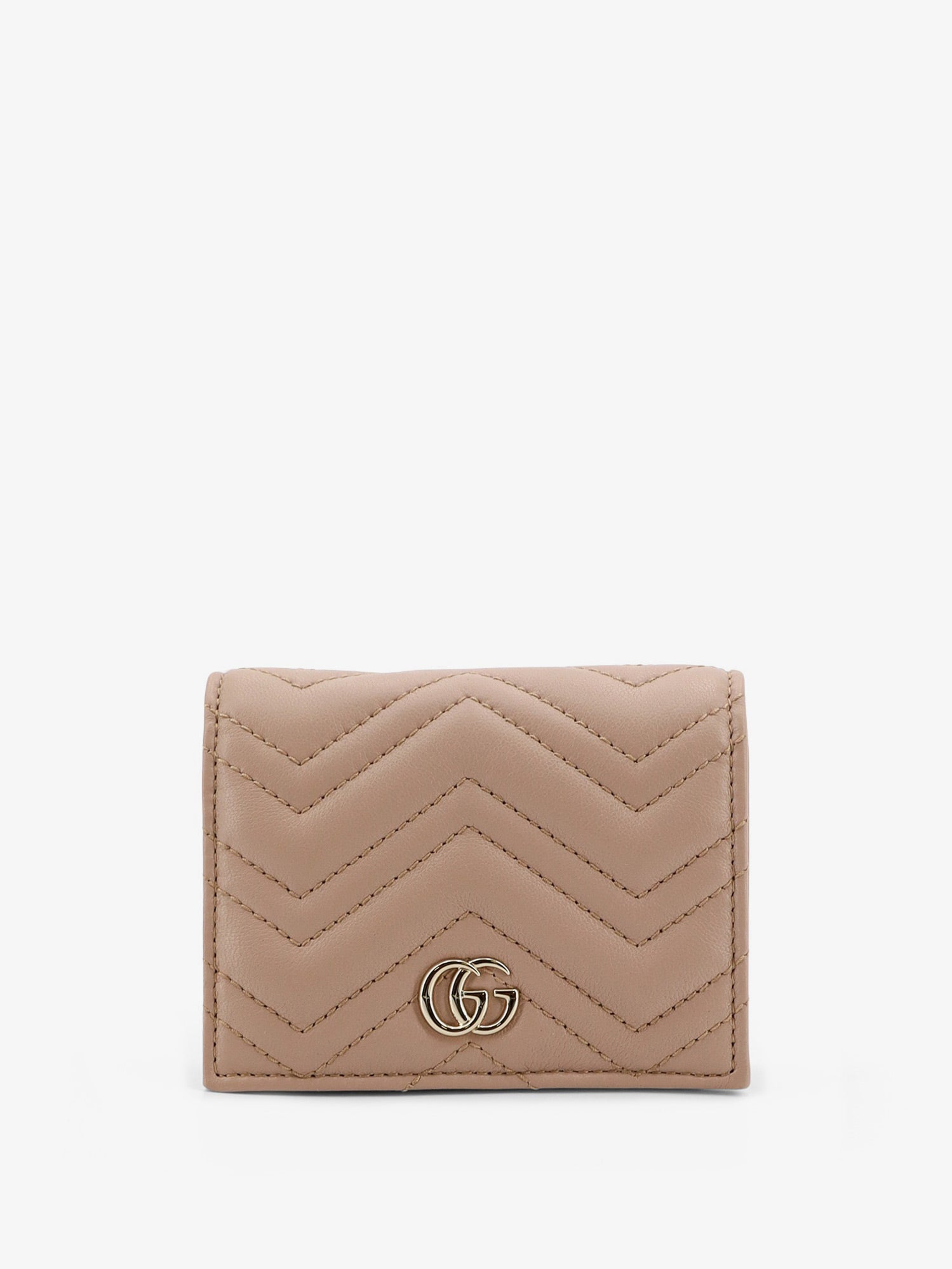 Gucci Gg Marmont Quilted Leather Wallet