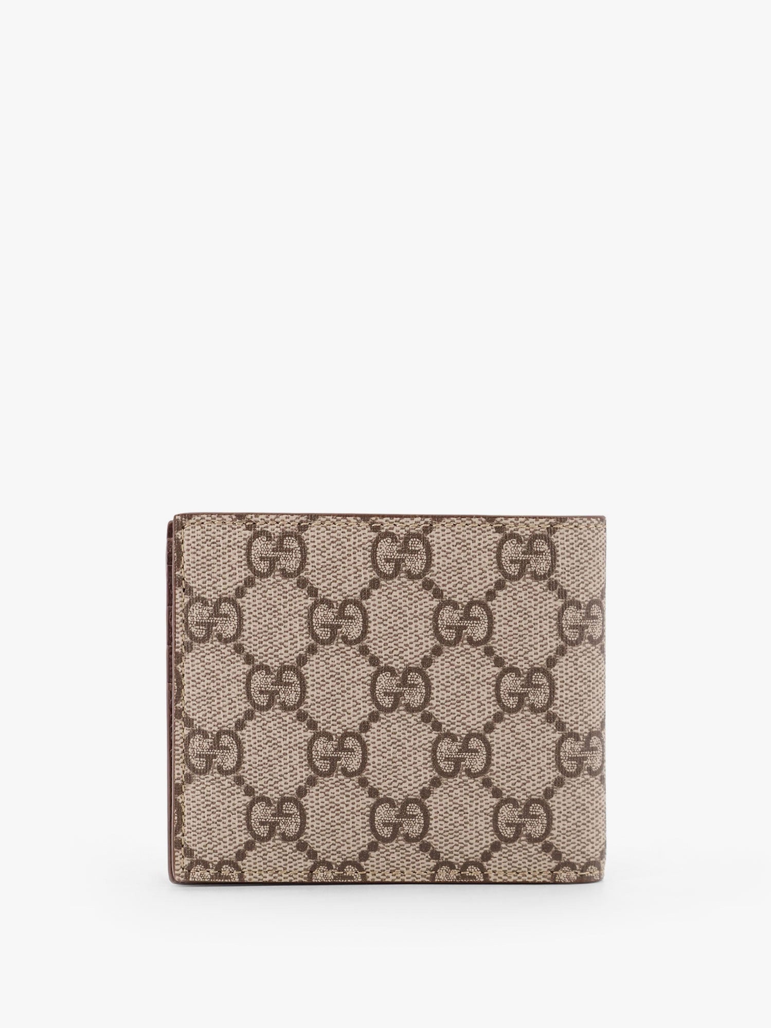 Gucci Bi-fold Gg Supreme Canvas Wallet