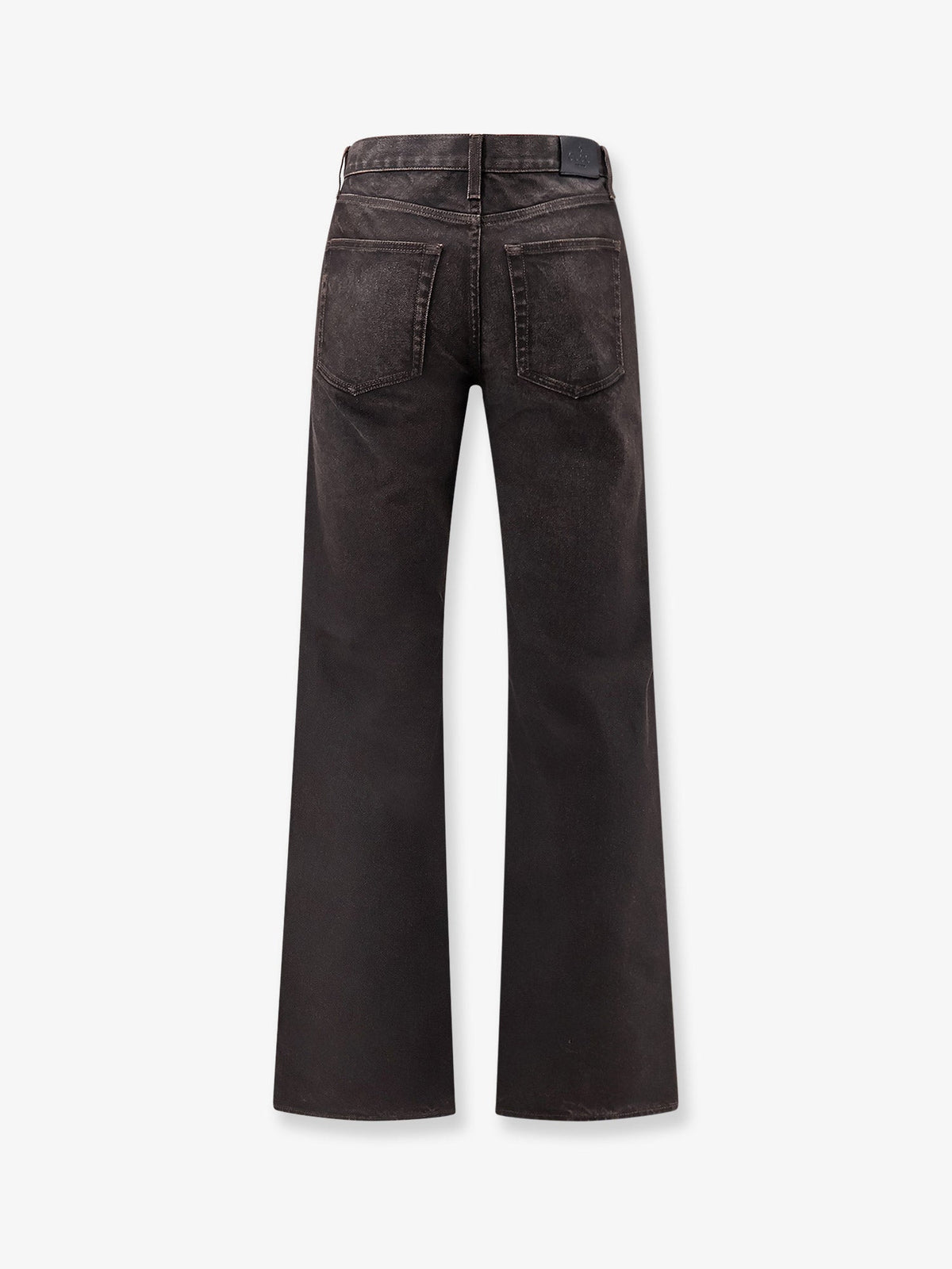Gucci Cotton Denim Trousers With Horsebit Detail