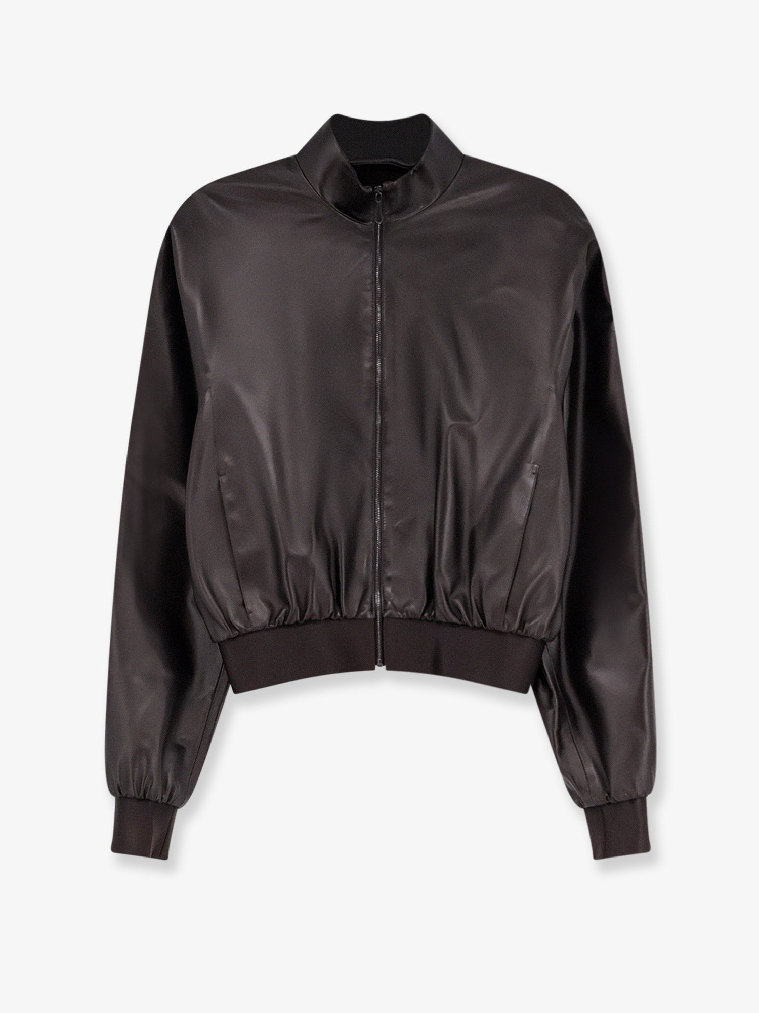 Gucci Soft Nappa Leather Bomber Jacket