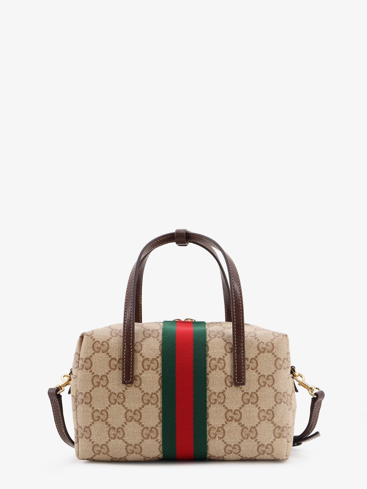 Gucci Boston Mini Bag With Web Detail