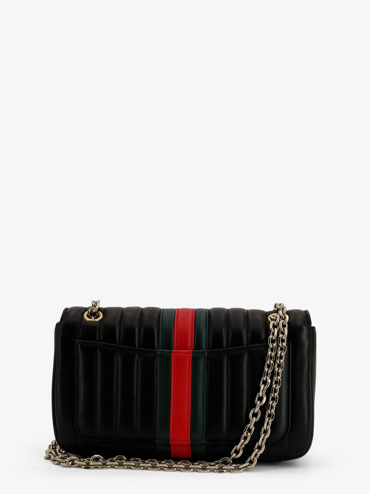 Gucci Jetset Gg Marmon Leather Shoulder Bag
