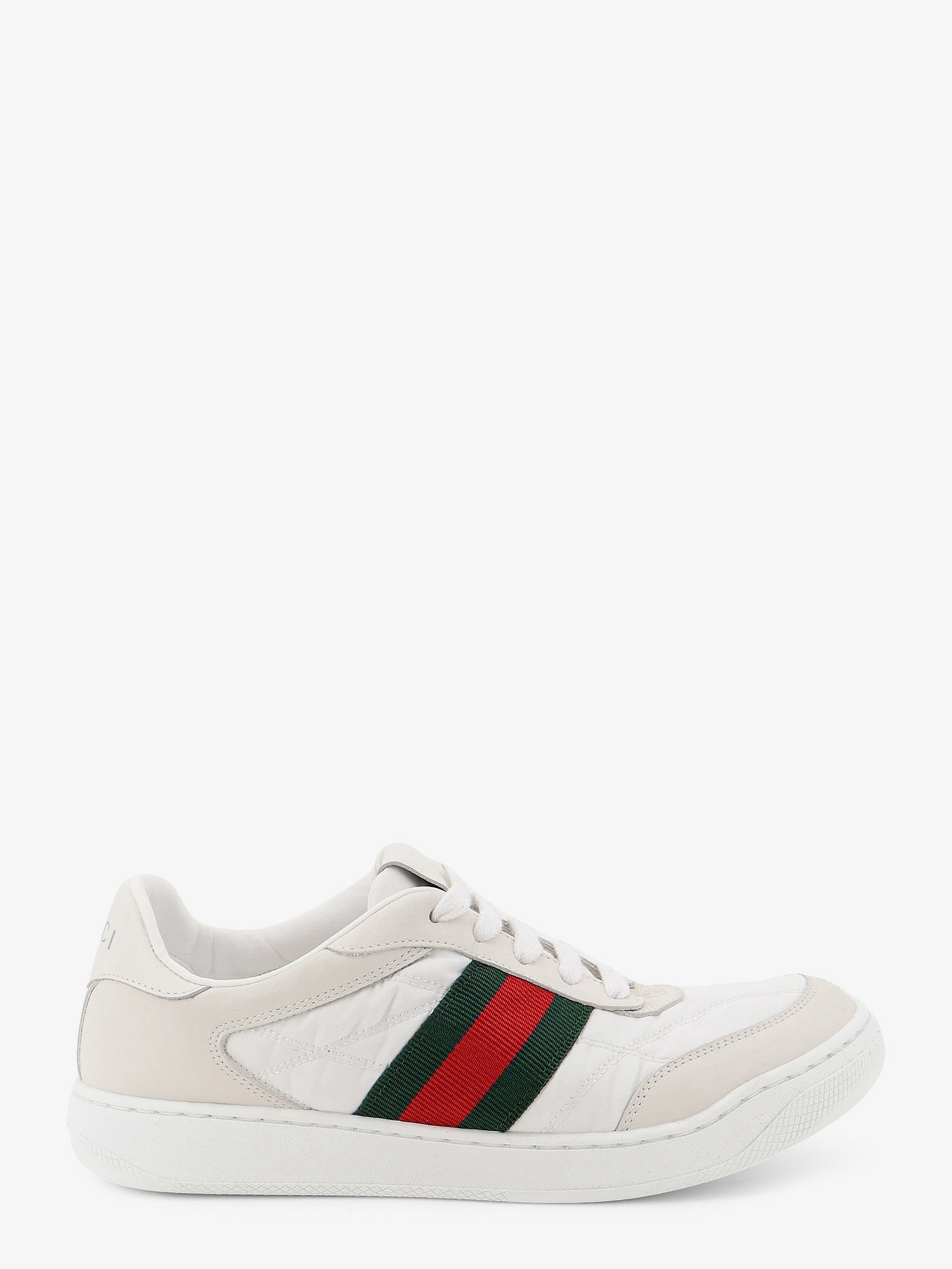 Gucci Screener Sneakers In Nylon With Side Web Detail