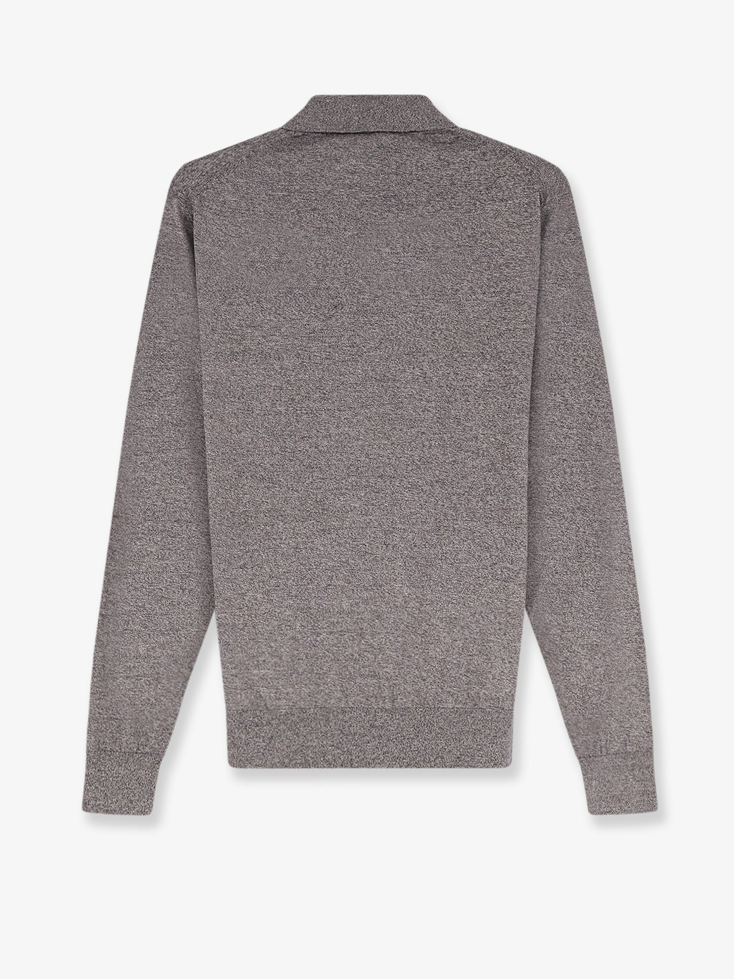 Loro Piana Ice Wish Mélange Cotton Polo Shirt