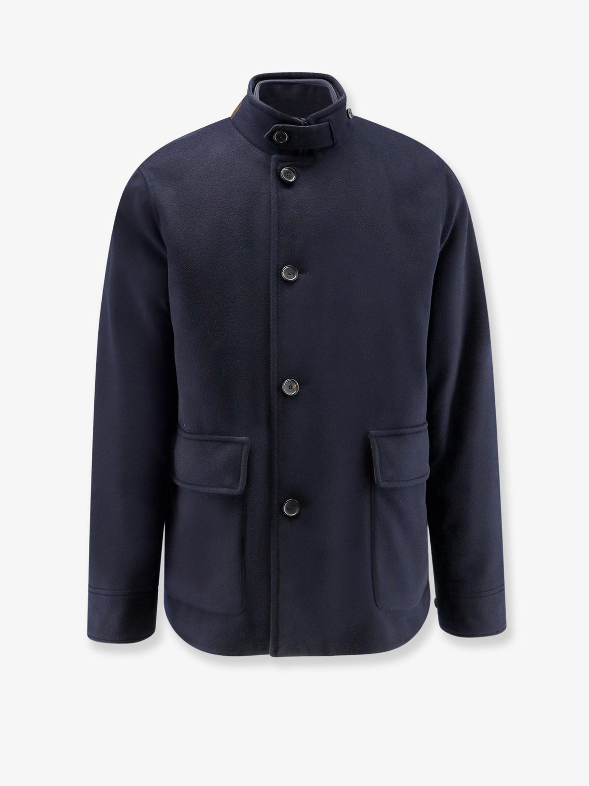 Loro Piana Elan Cashmere Coat With Internal Vest