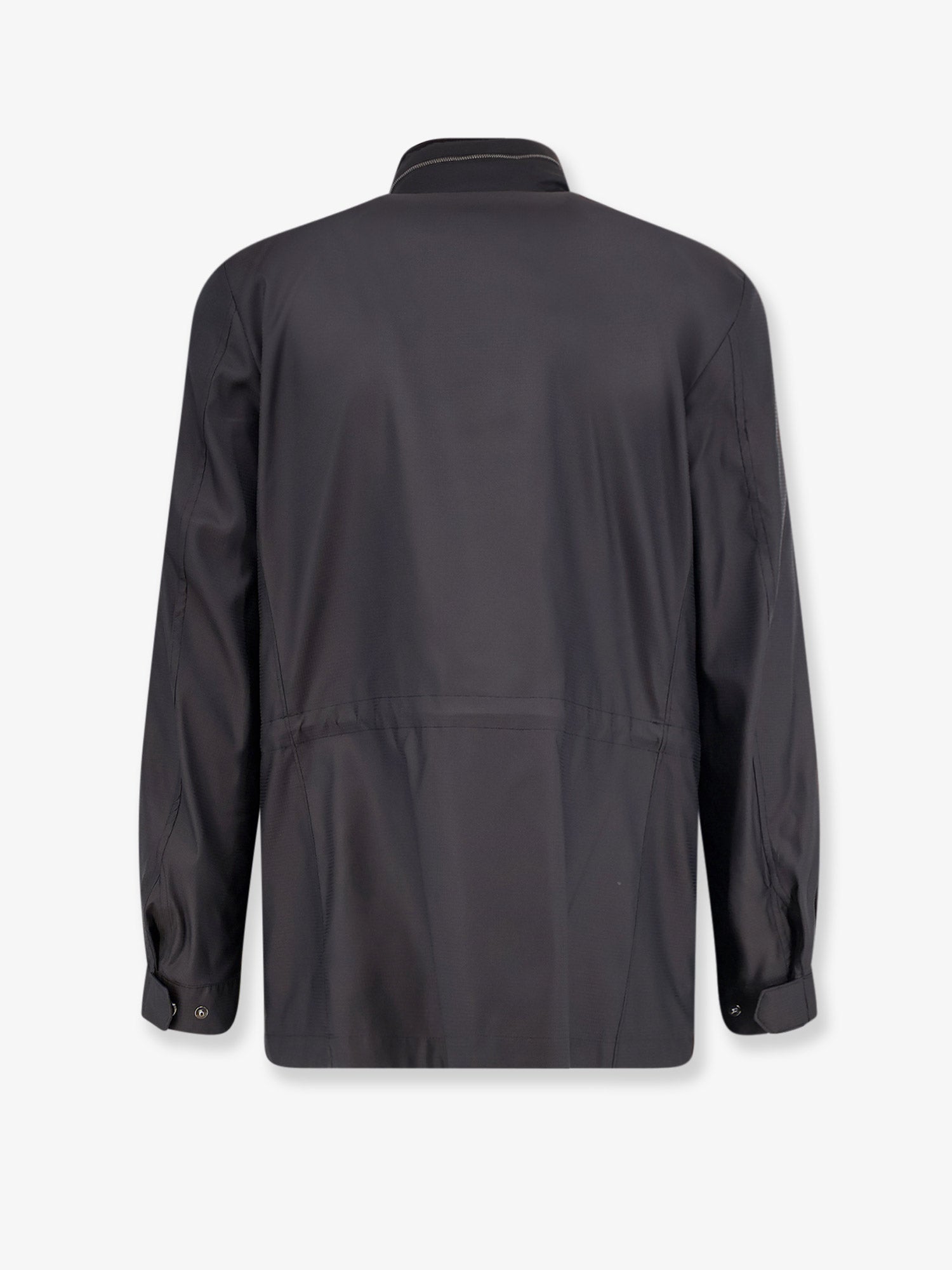 Loro Piana Traveller Field Jacket With Pied-de-poule Pattern