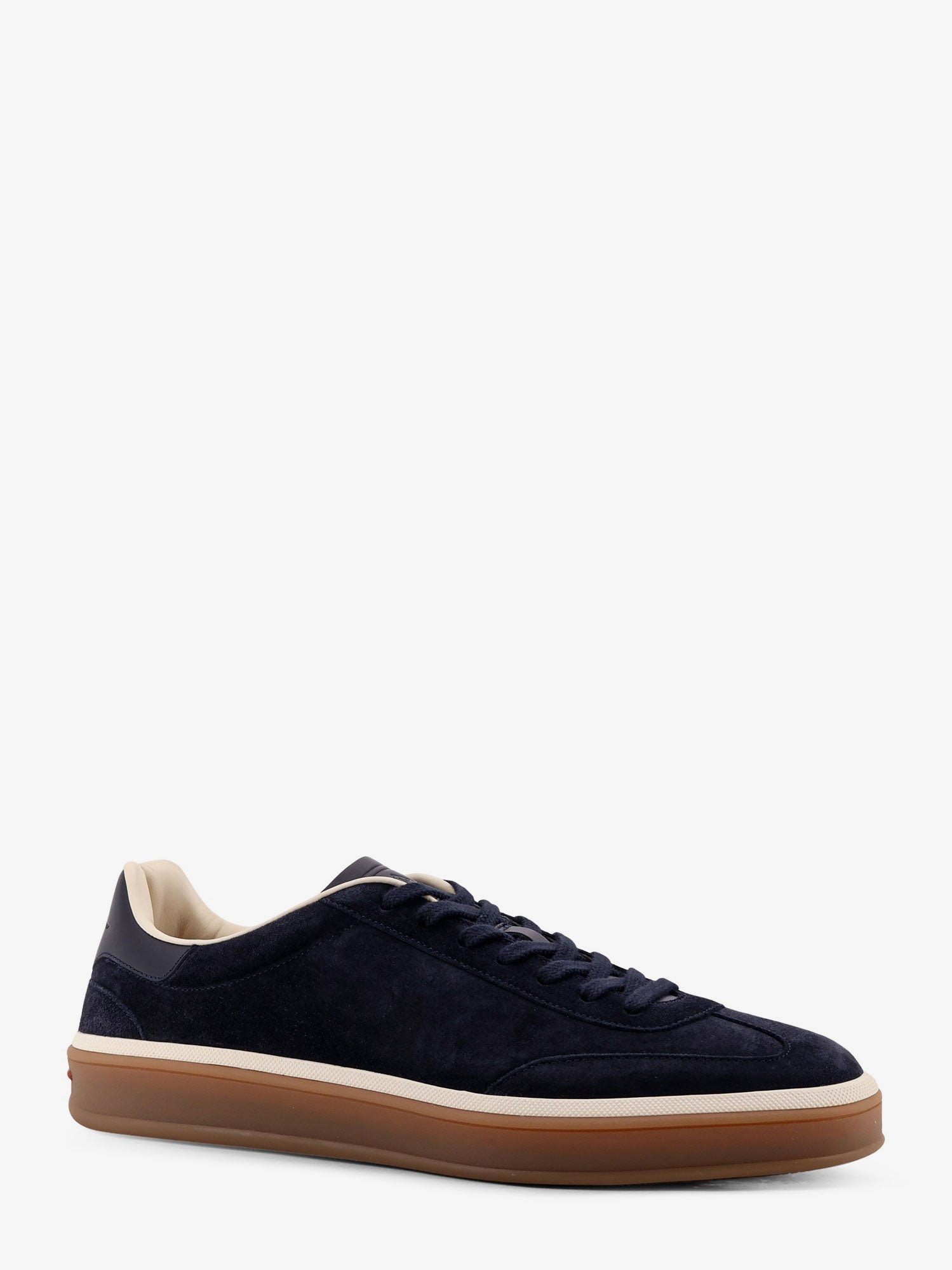 Loro Piana Tennis Walk Suede Sneakers