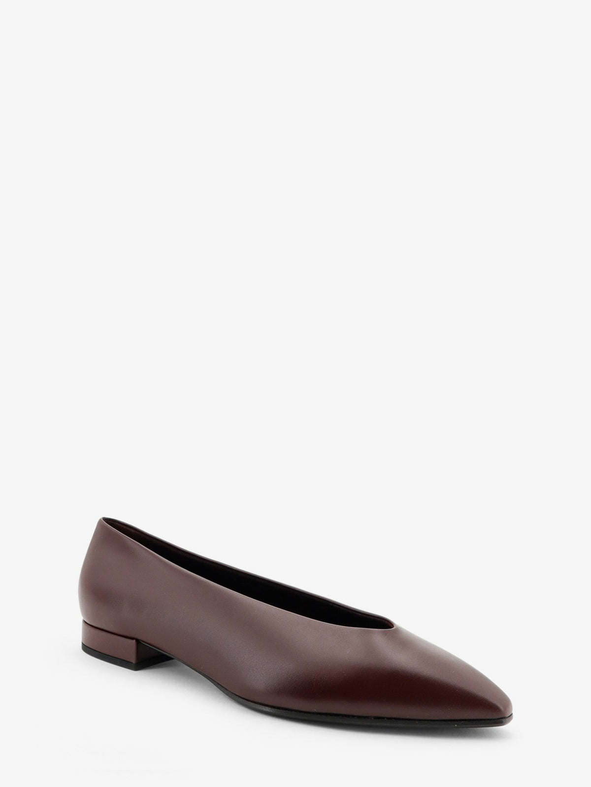 Loro Piana Rebecca Leather Ballerinas