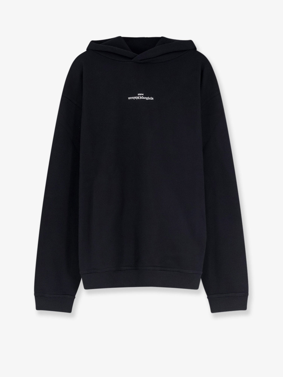 Maison Margiela Cotton Sweatshirt With Front Embroidered Logo