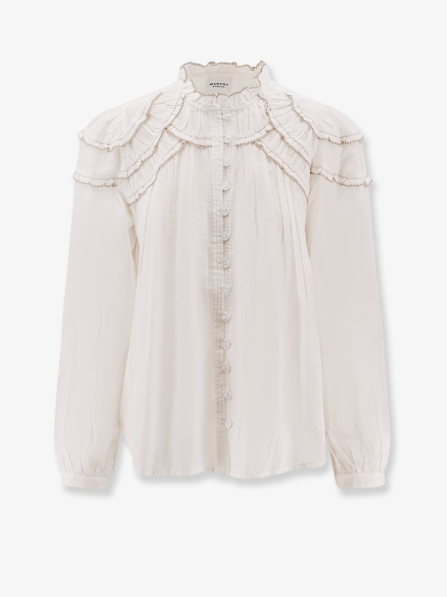 Marant Etoile Christa Cotton And Viscose Shirt
