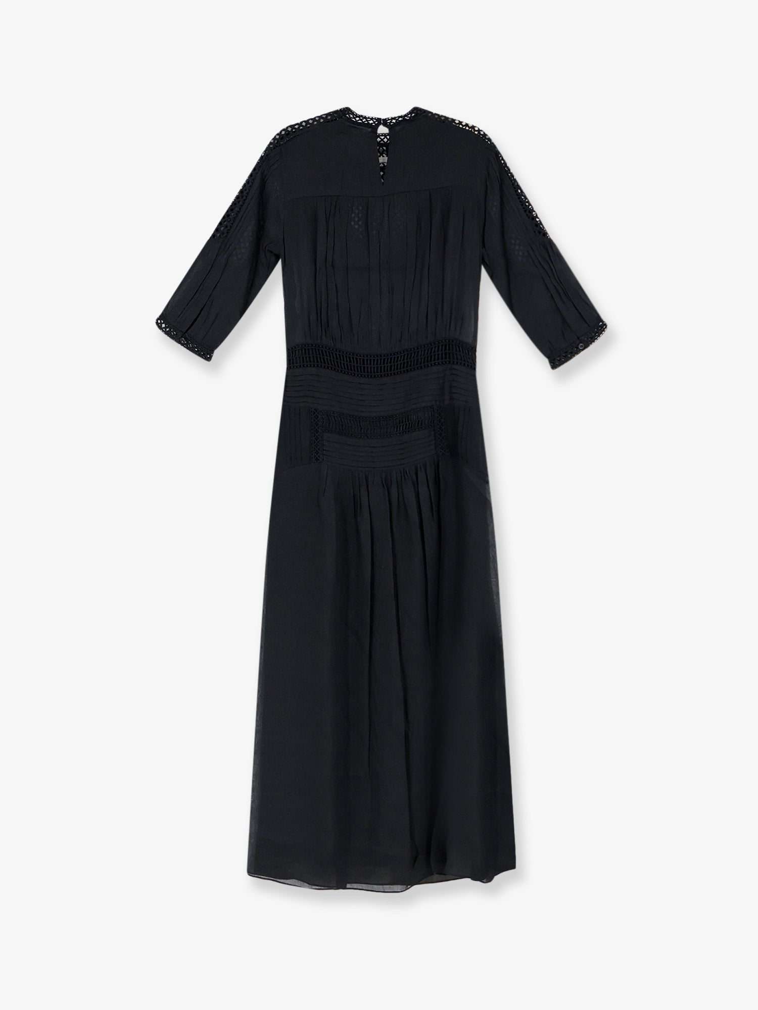 Marant Etoile Pamena Viscose And Linen Dress