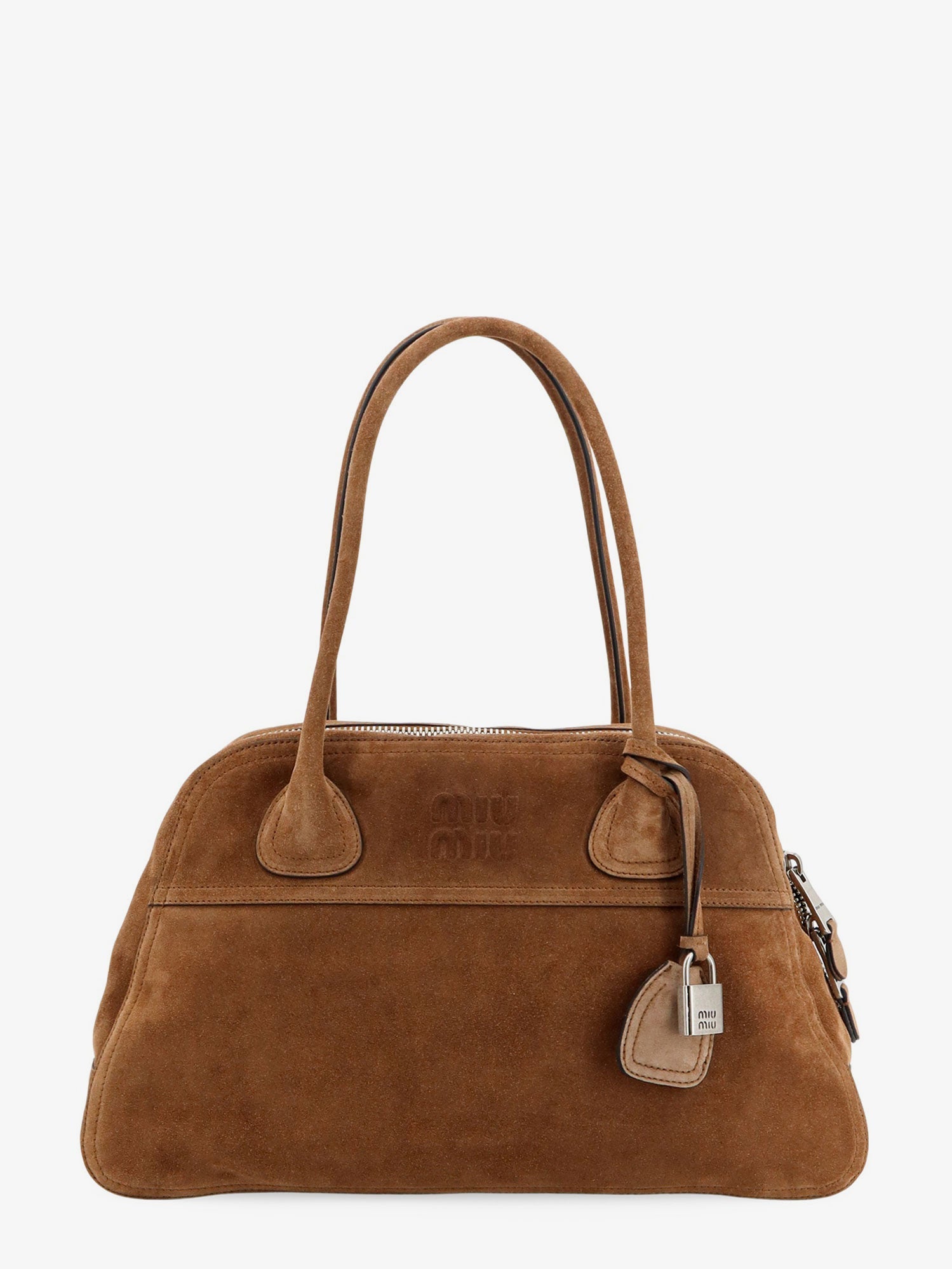 Miu Miu Vivant Suede Shoulder Bag