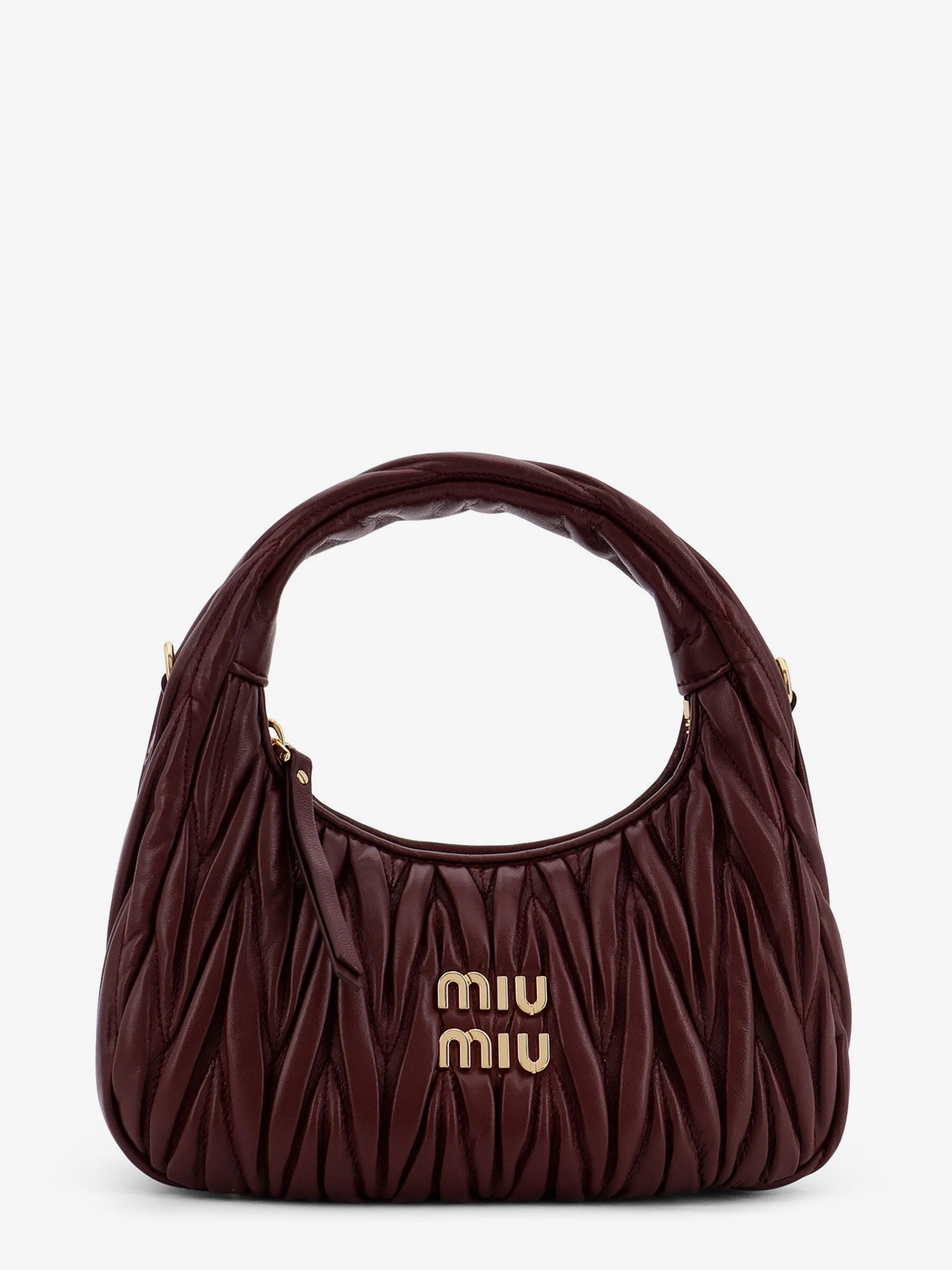 Miu Miu Wander Quilted Leather Shoulder Bag
