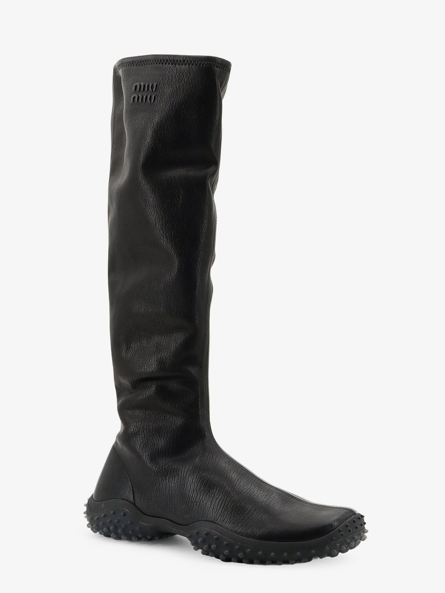 Miu Miu Stretch Leather Boots