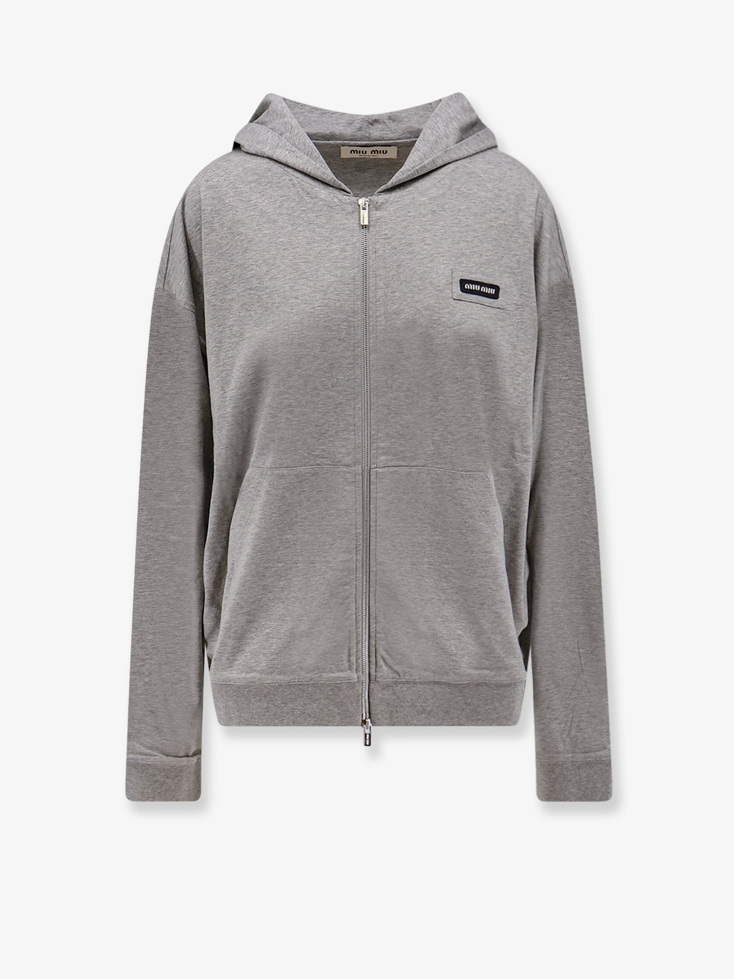 Miu Miu Mélange Jersey Sweatshirt