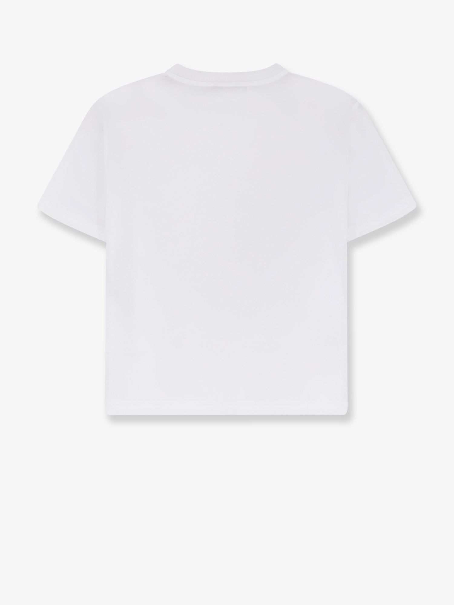 Miu Miu Cotton T-shirt With Embroidered Logo On The Front
