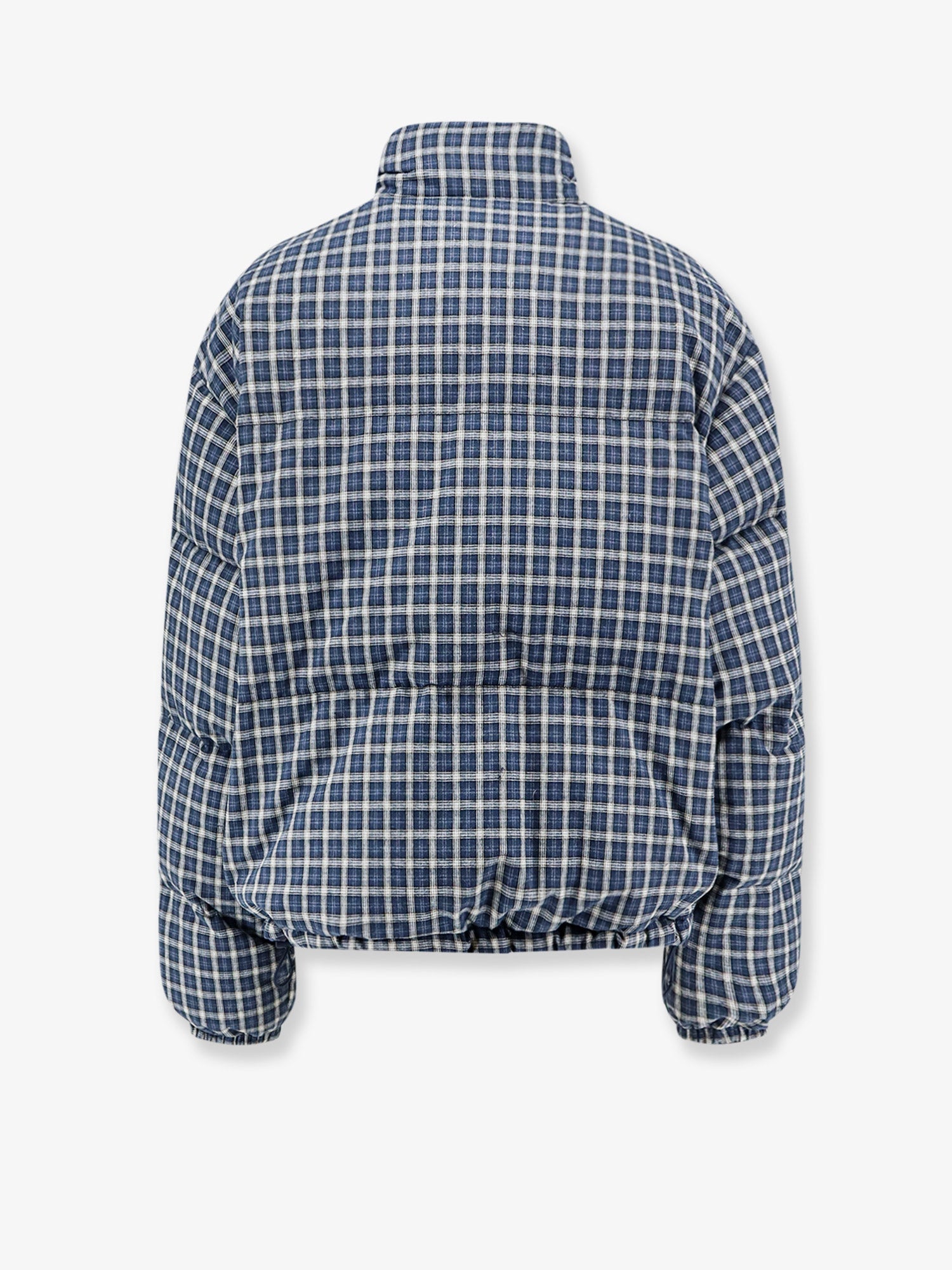 Miu Miu Reversible Madras Flannel Down Jacket