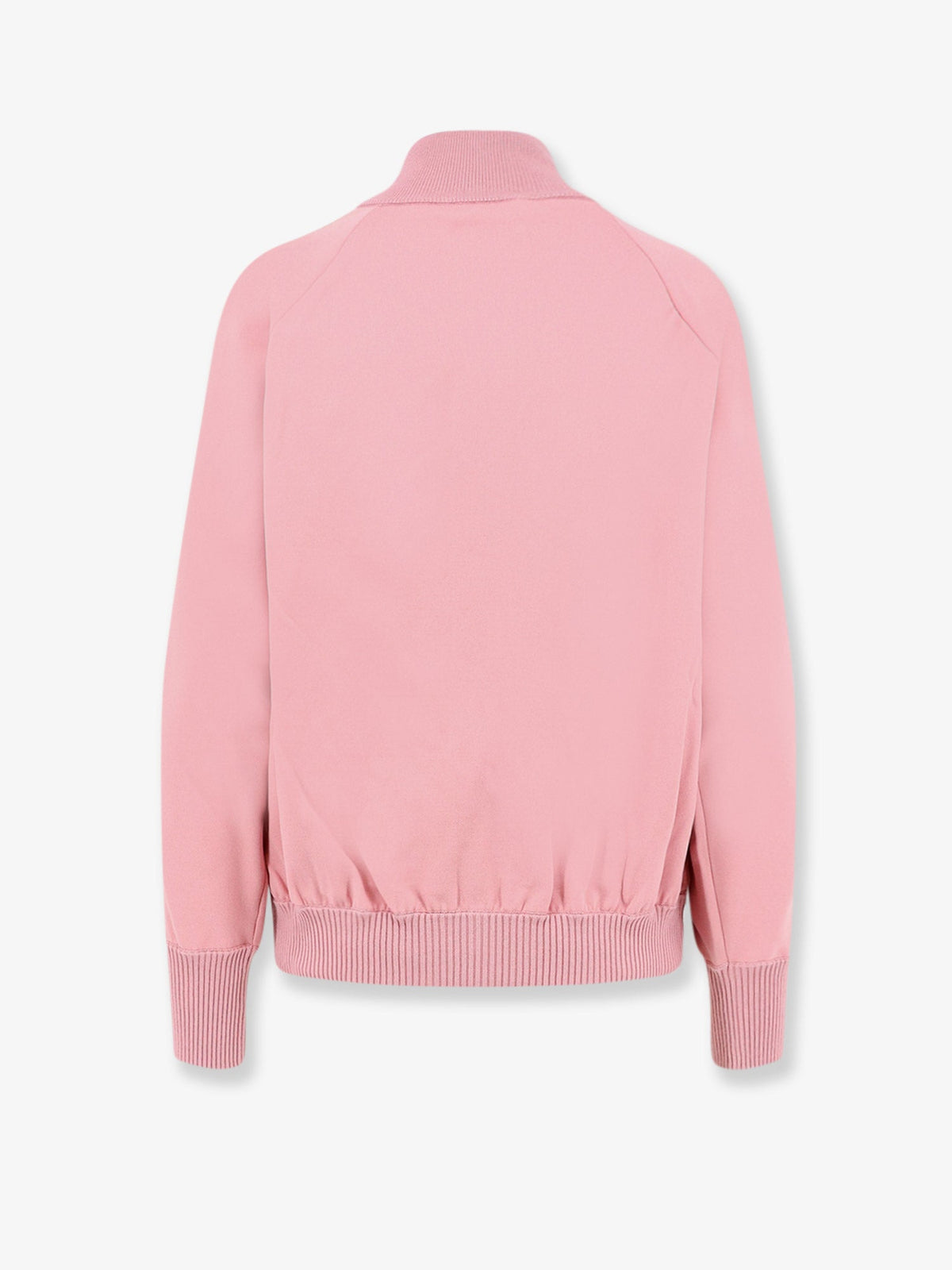 Miu Miu Silk Blend Cardigan With Embroidered Logo Patch