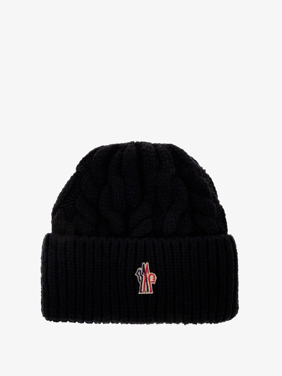 Moncler Grenoble Cable-knit Wool-blend Hat