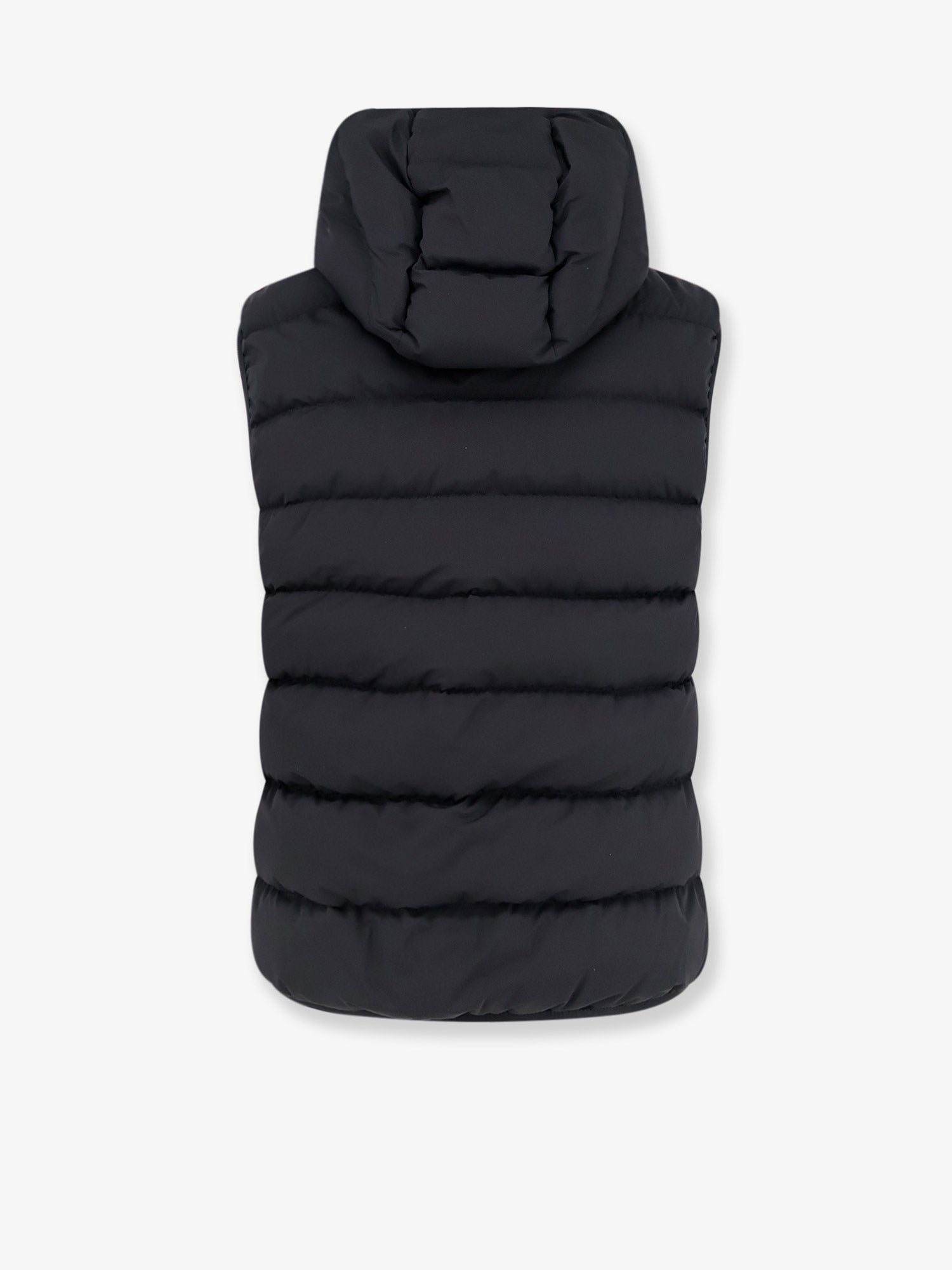 Moncler Arinella Matt Black Sleeveless Down Jacket