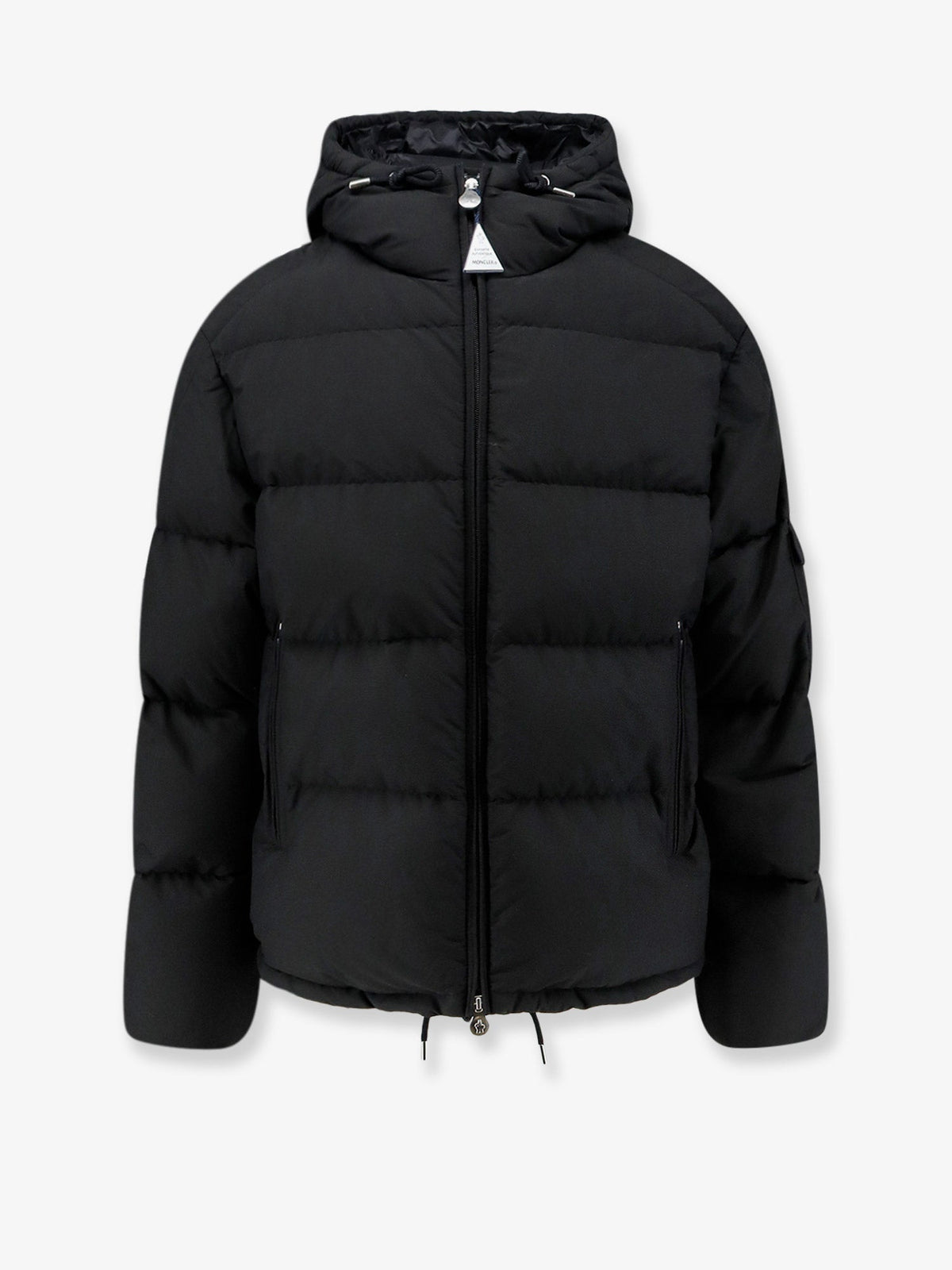 Moncler Himalaya Re/icons Cotton And Nylon Short Down Jacket