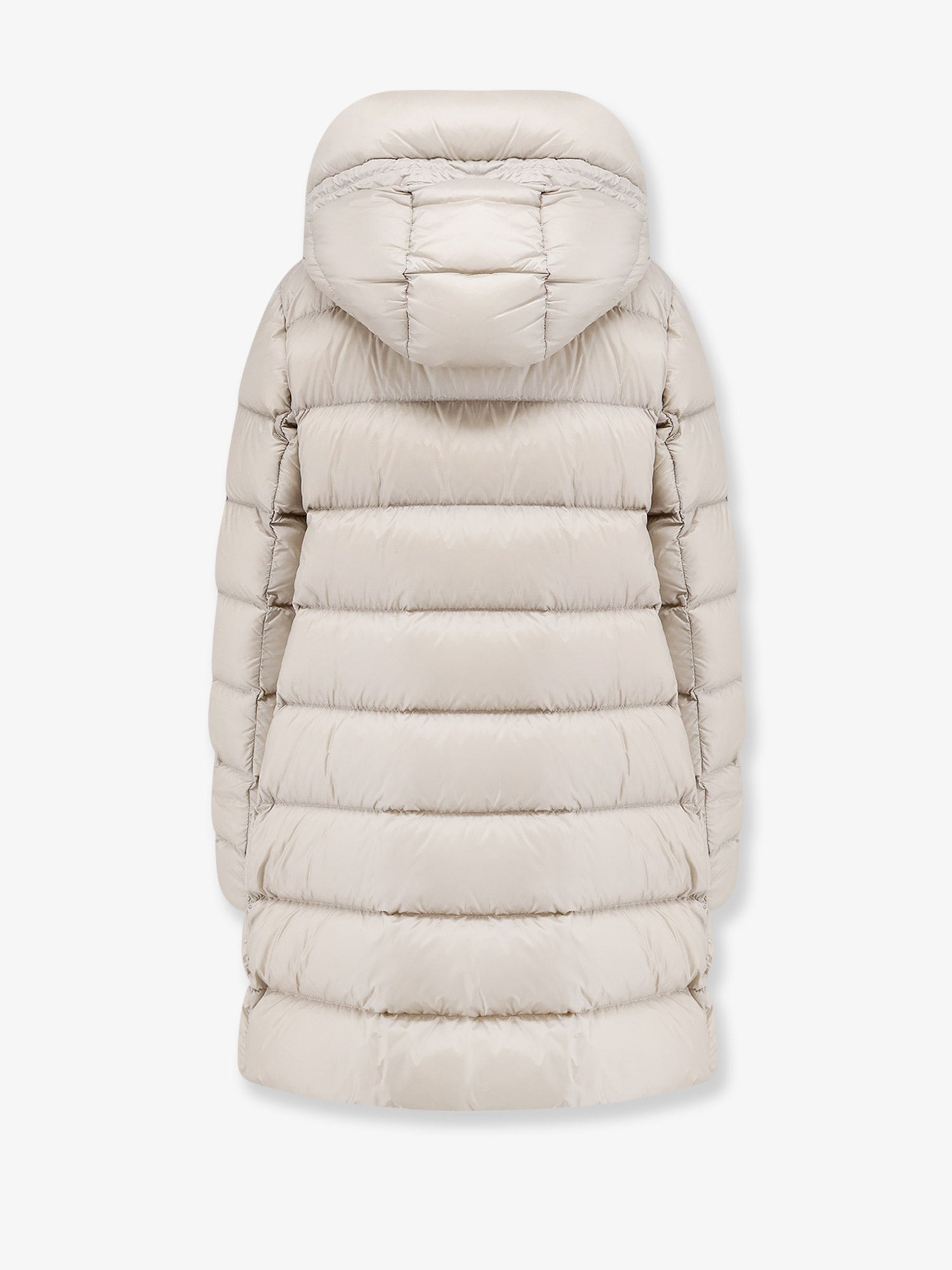 Moncler Suyenne Hooded Long Down Jacket