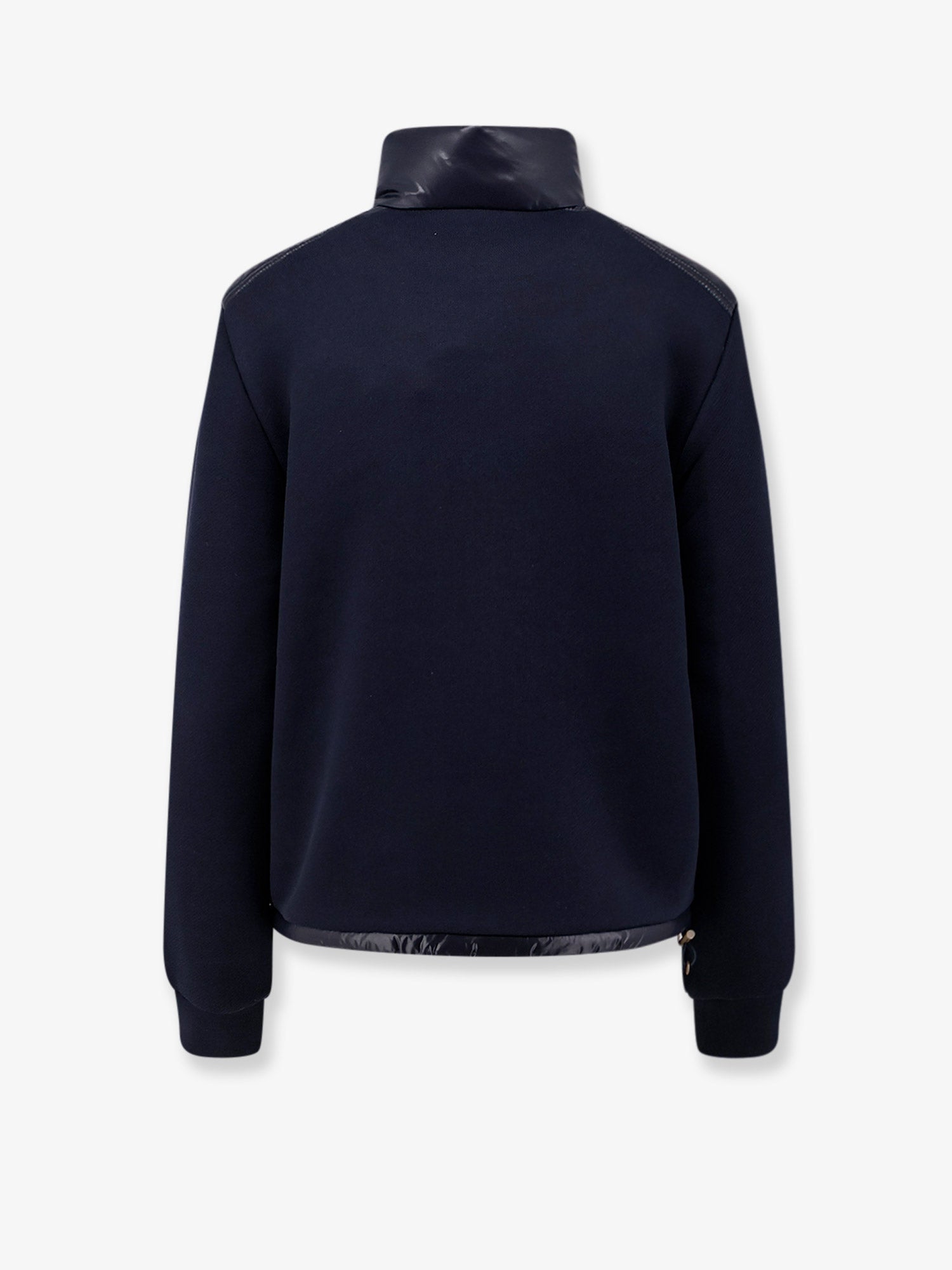 Moncler Padded Jacket With Fabric Details