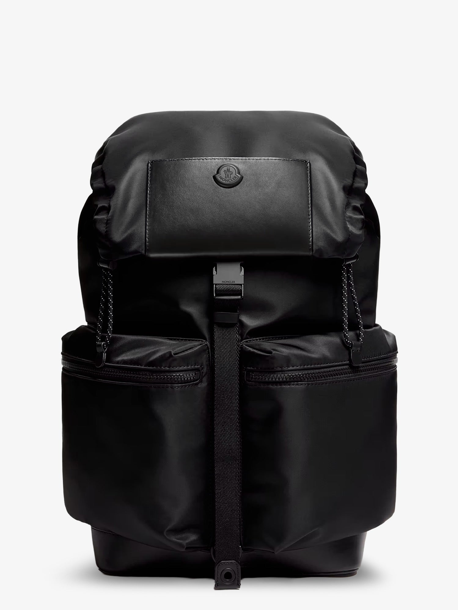 Moncler Kenton Drill Nylon Backpack With Logo Patch