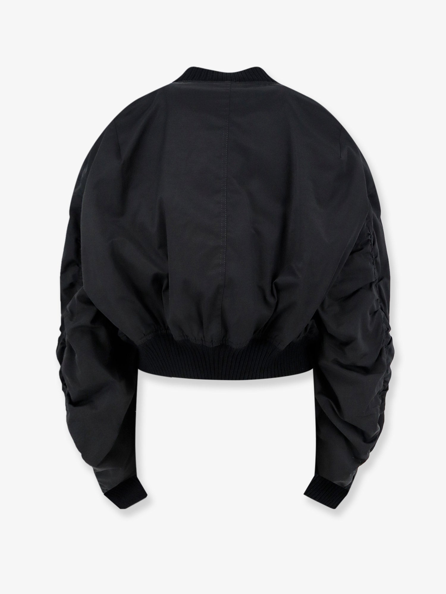 Rick Owens Secchia Nylon And Cotton Blend Crop Jacket