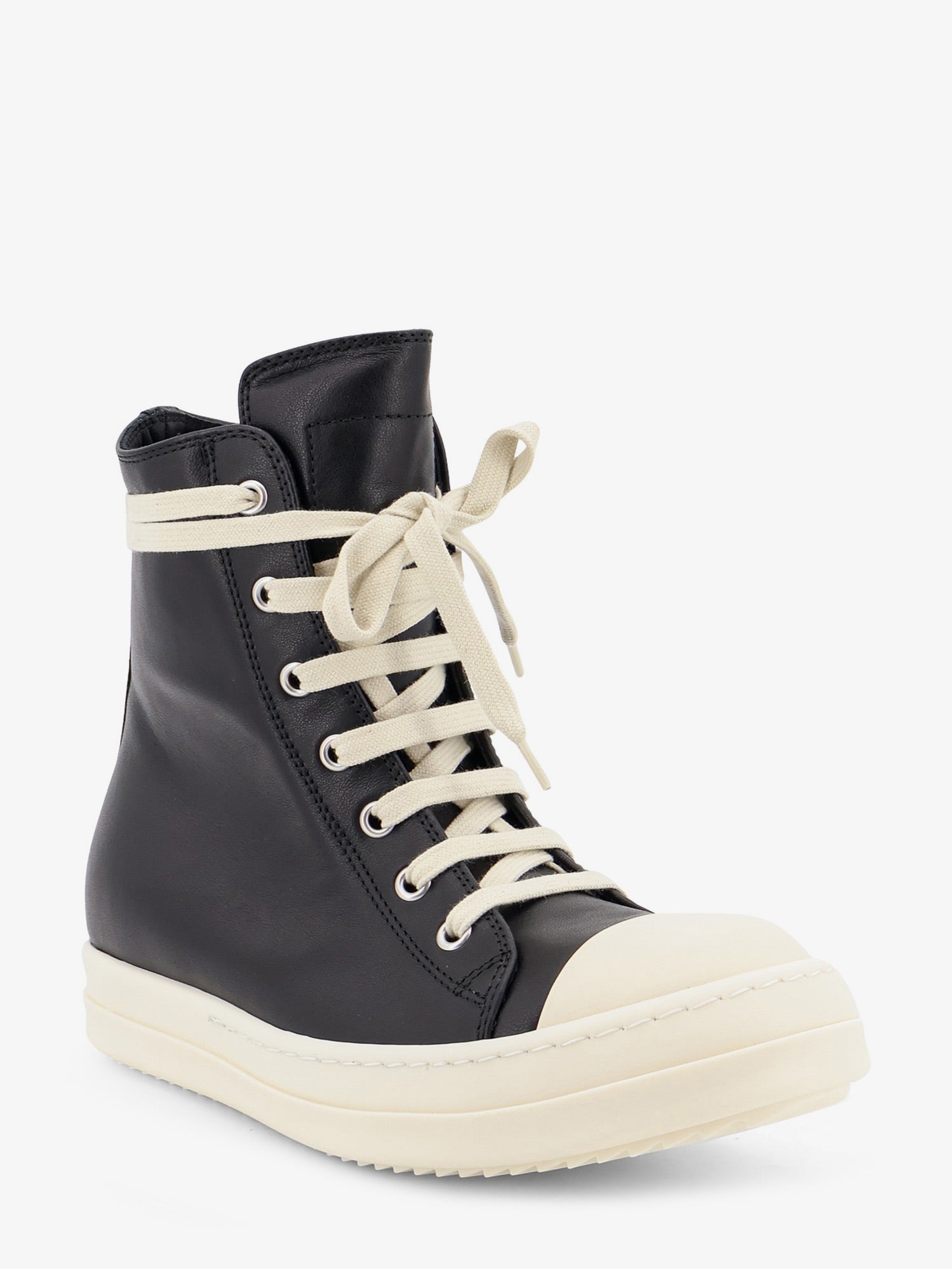Rick Owens Leather Sneakers