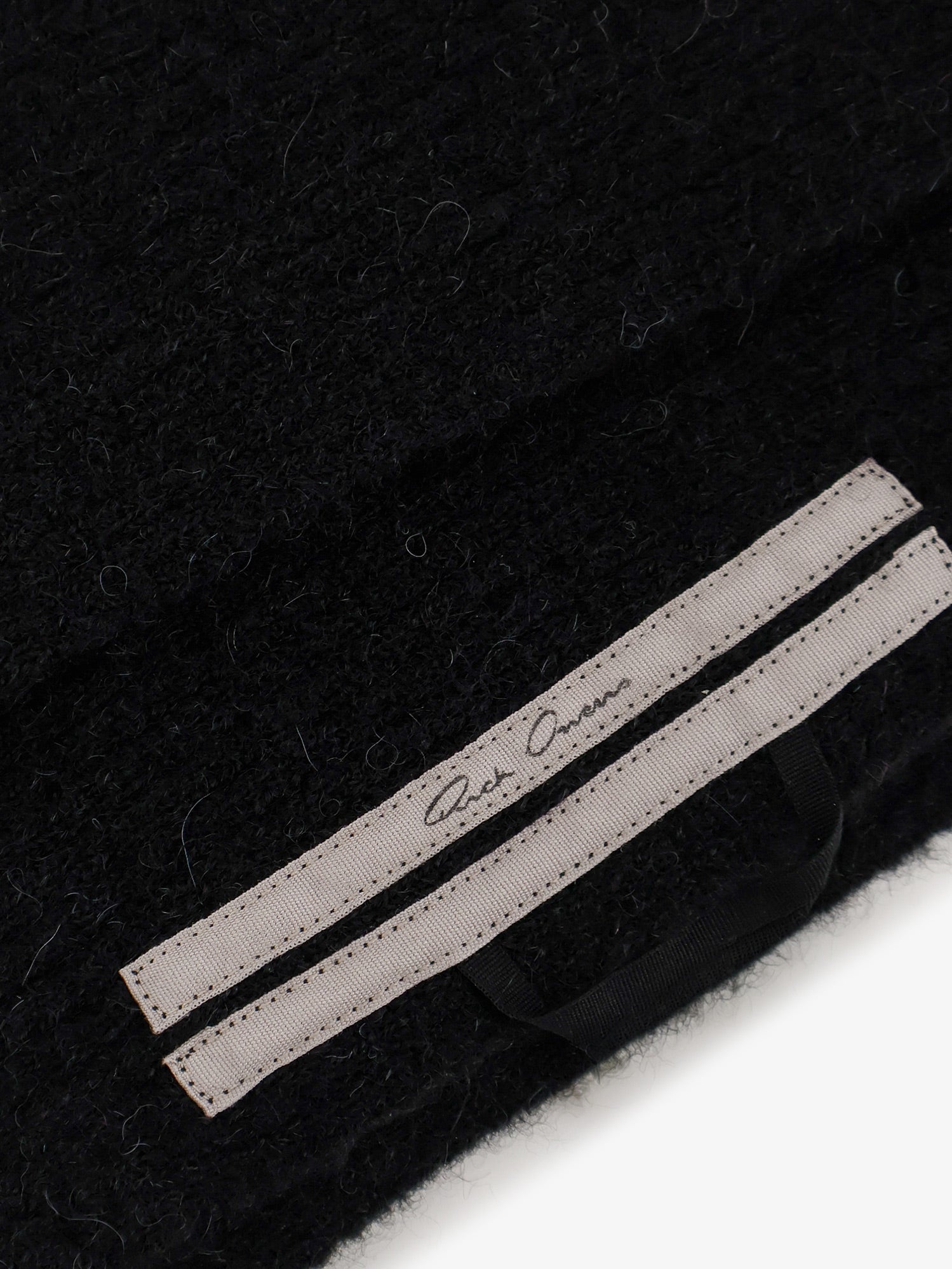 Rick Owens Alpaca Blend Scarf
