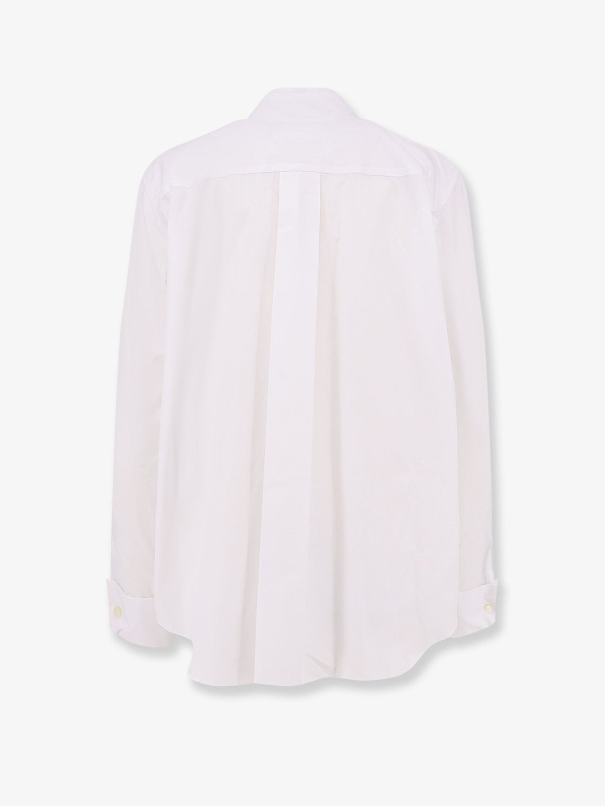 Sacai Poplin Shirt With Front Panel
