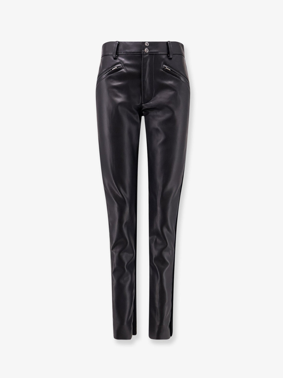 Sacai Faux Leather Trousers